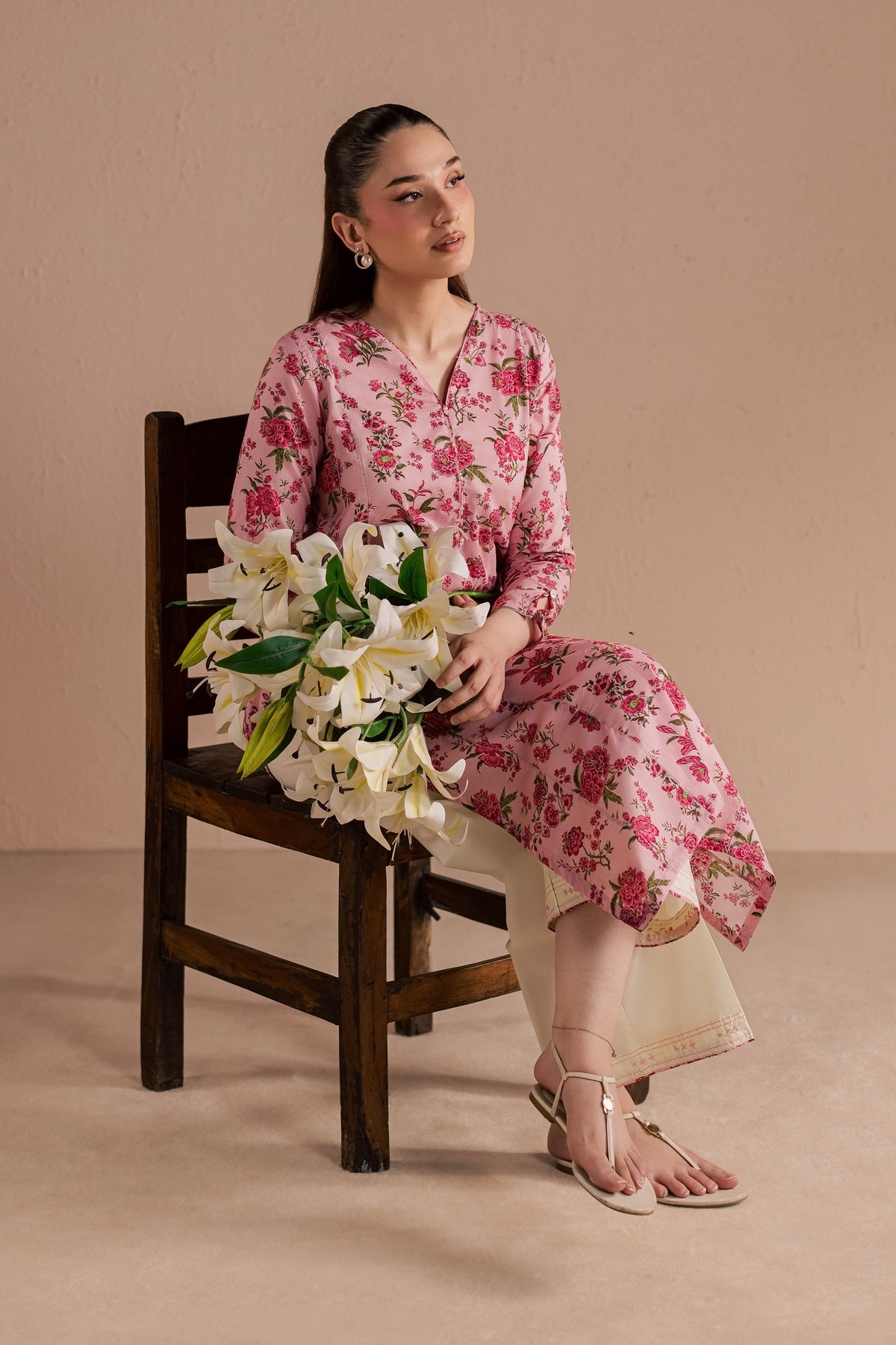 Rein 2Pc - Printed Lawn Dress