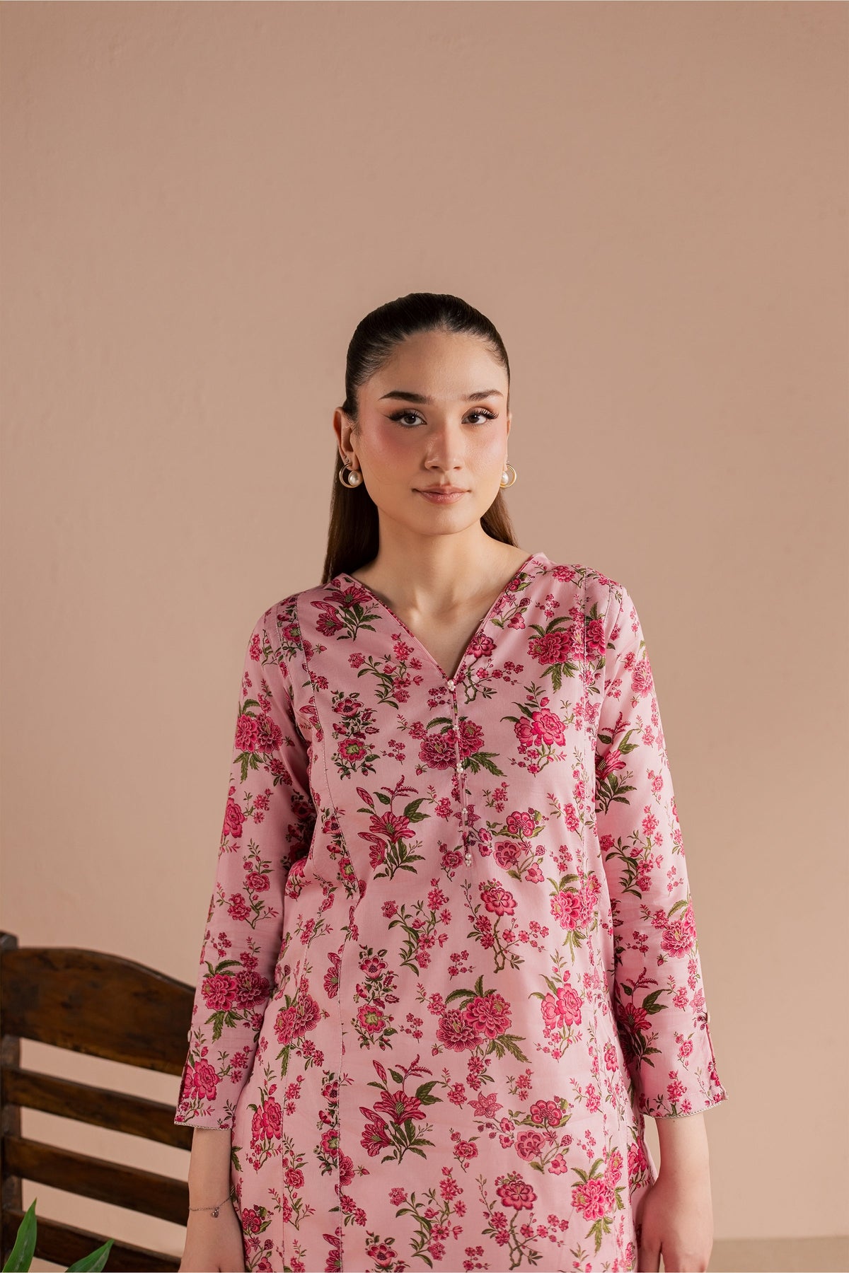 Rein 2Pc - Printed Lawn Dress