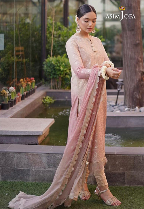 AJCK-04 EMBROIDERED LAWN 3 PCS