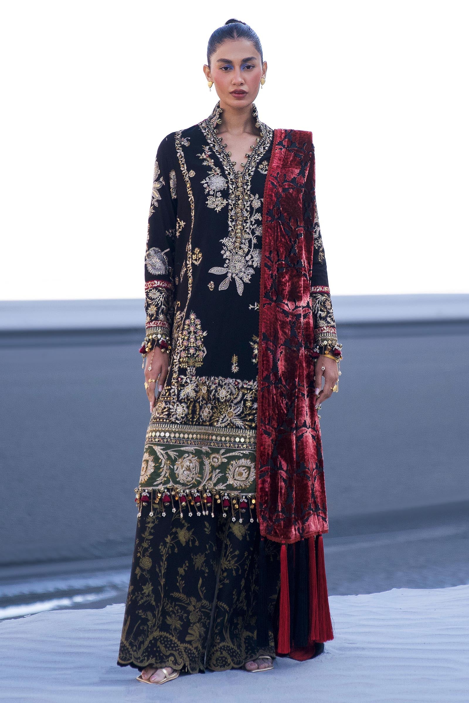 Unstitched 3 Piece Slub Suit