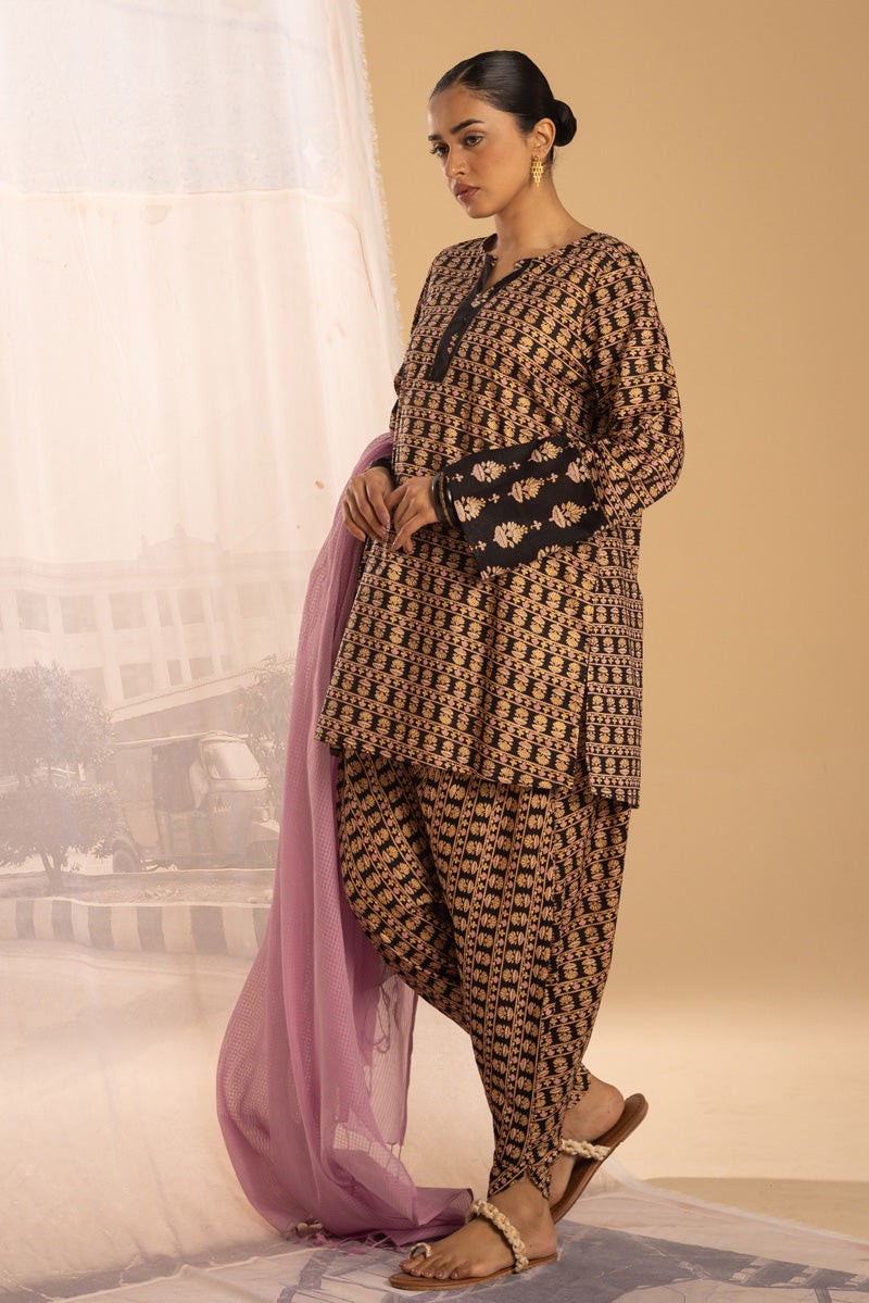 Inlay Pattern Printed Set