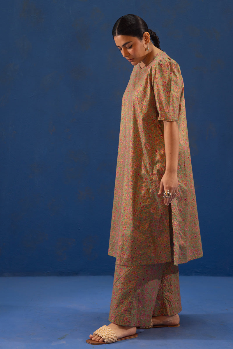 Pure Polki Printed Set