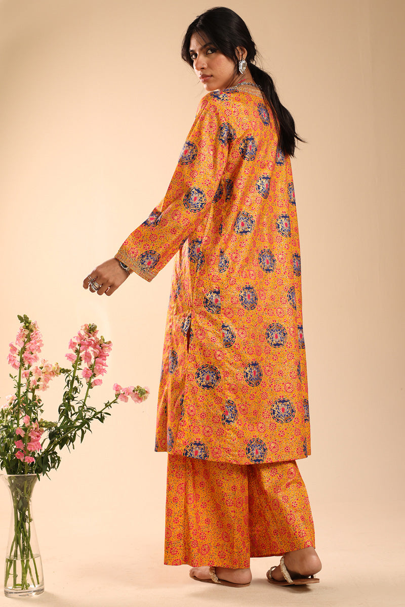 Golden Tapestry Polki Set