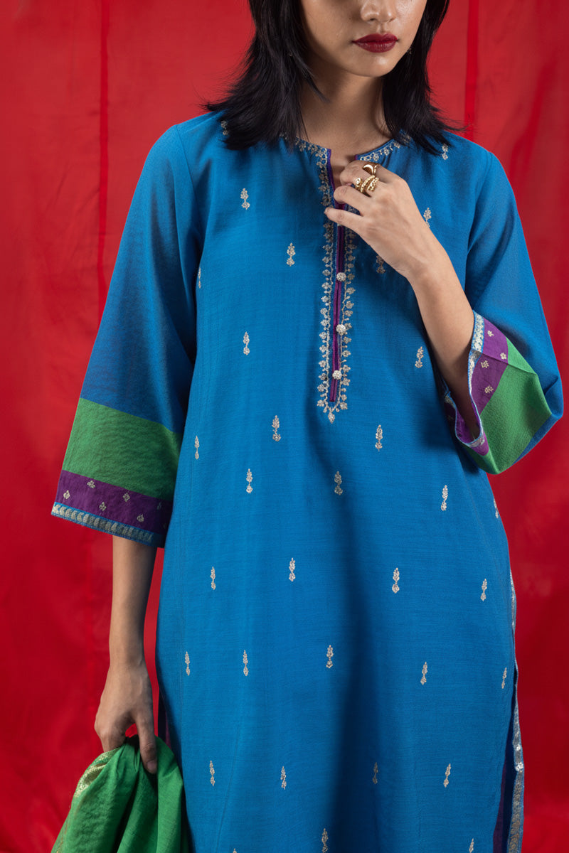 Mughal Radiance 3-Piece Suit