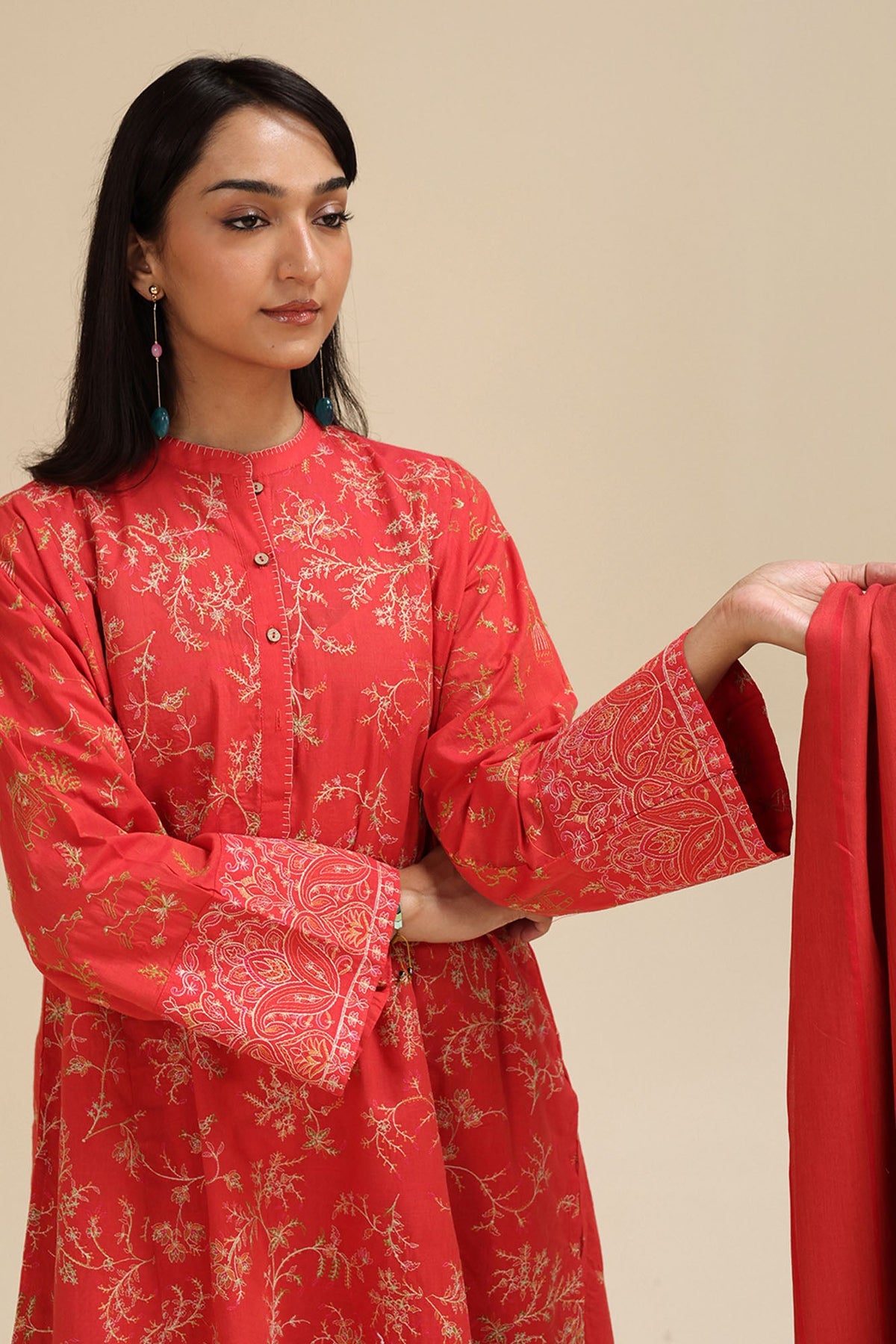 Floral Threads Suit