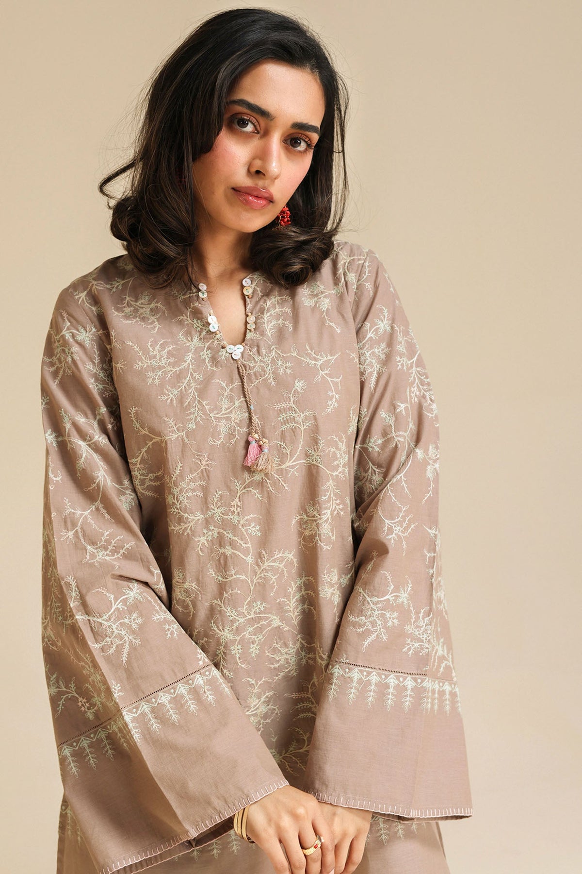 Embroidered 3-Piece Suit