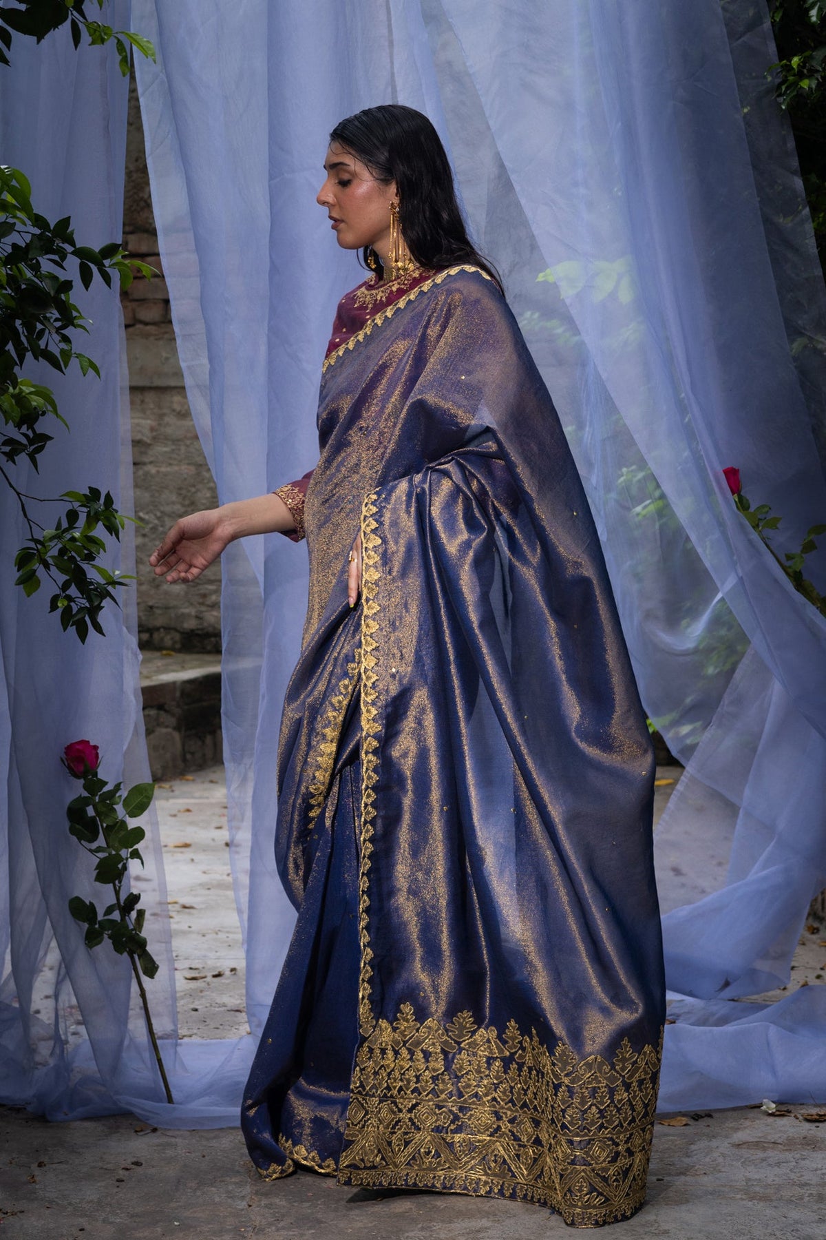 Embroidered Opulent Saree
