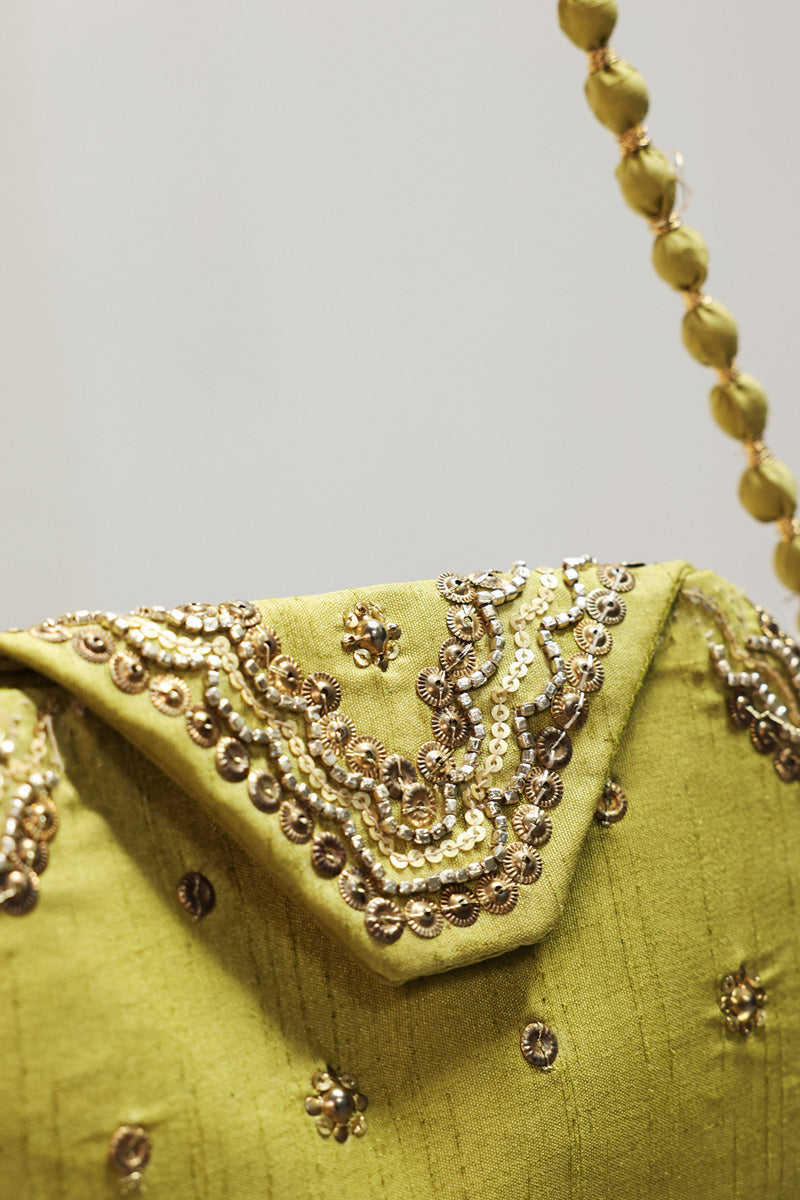Embroidered Potli