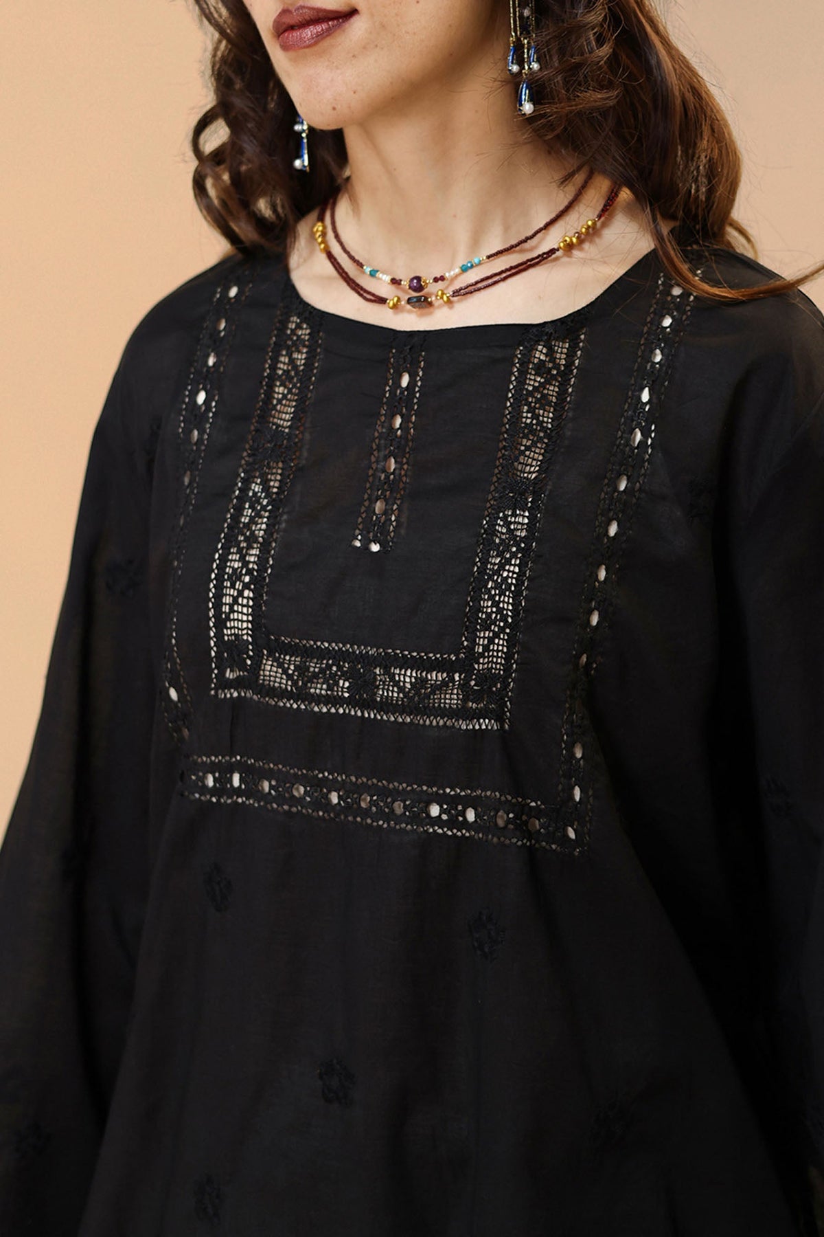 Hand Embroidered Shirt - S26T6076