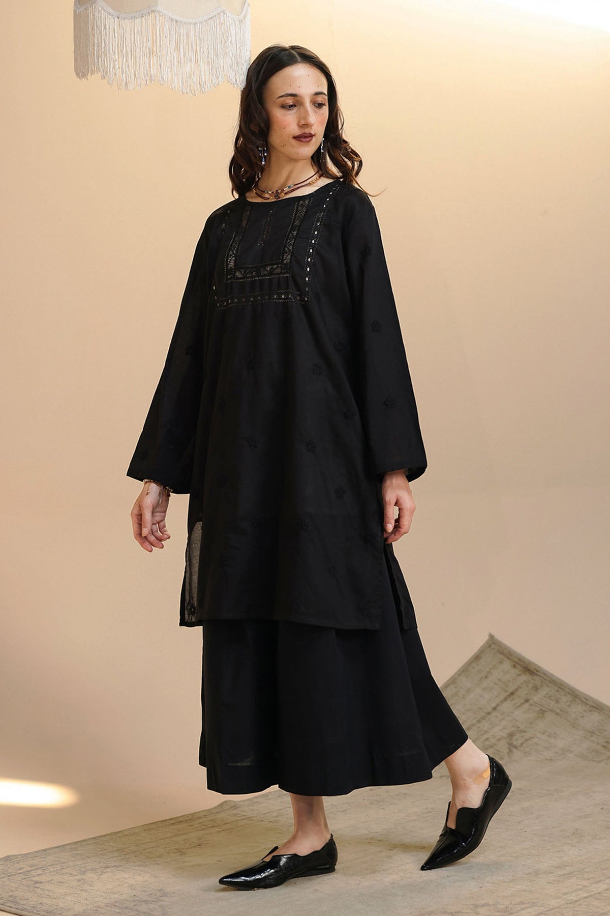 Hand Embroidered Shirt - S26T6076