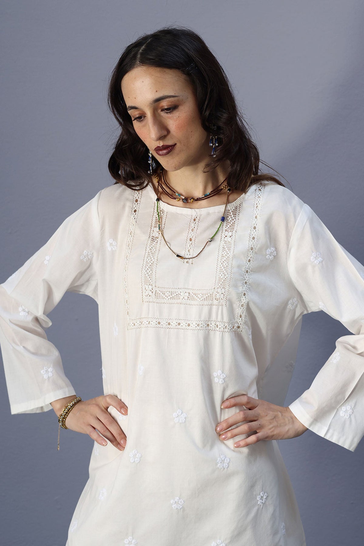 Hand Embroidered Shirt