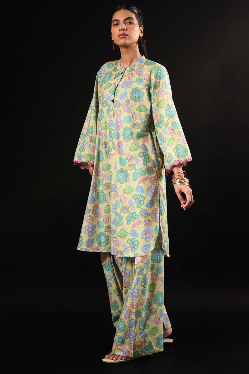 Petal Mist Farshi Set