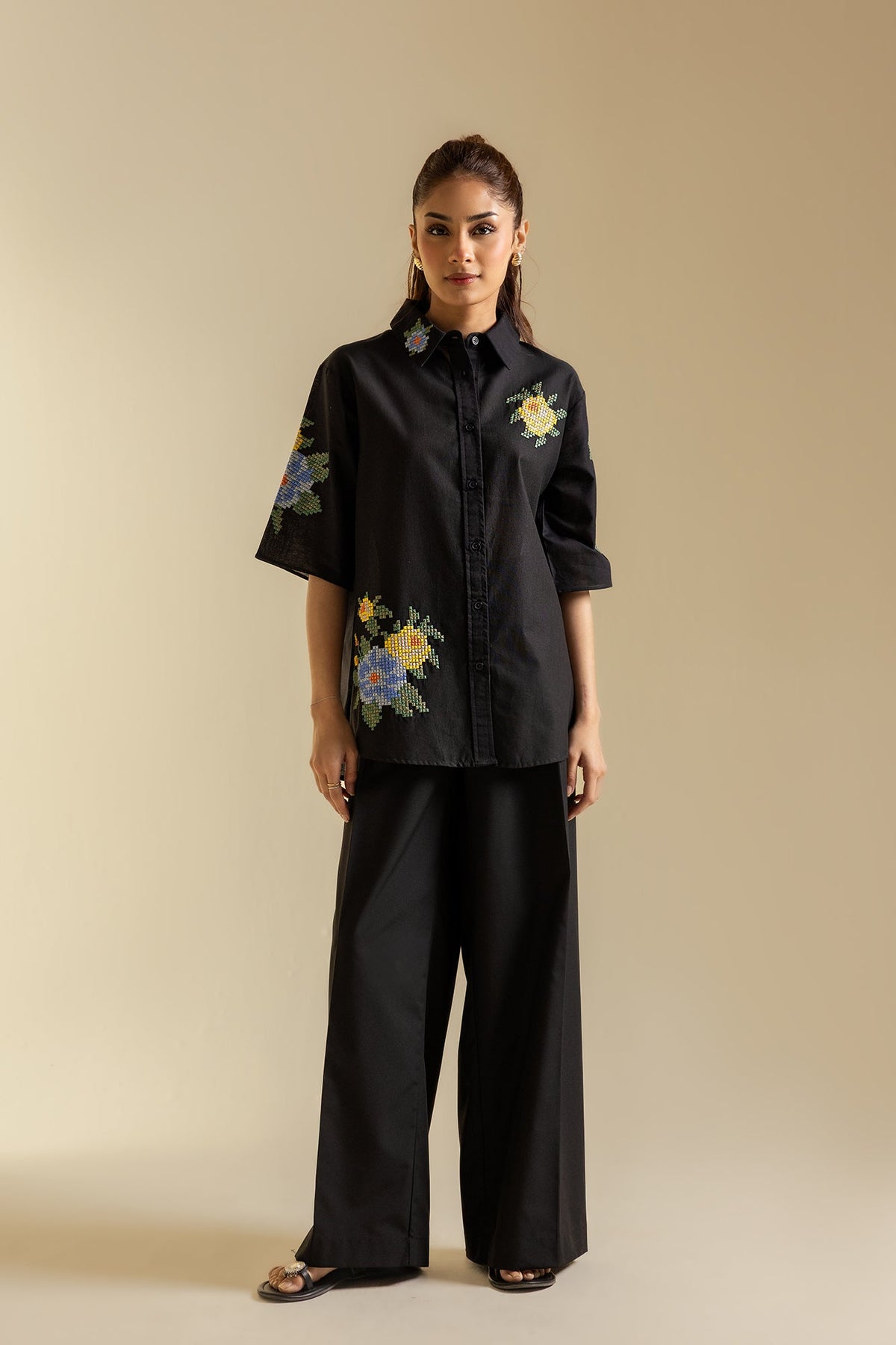 EMBROIDERED SHIRT (S2E0440/119/901)