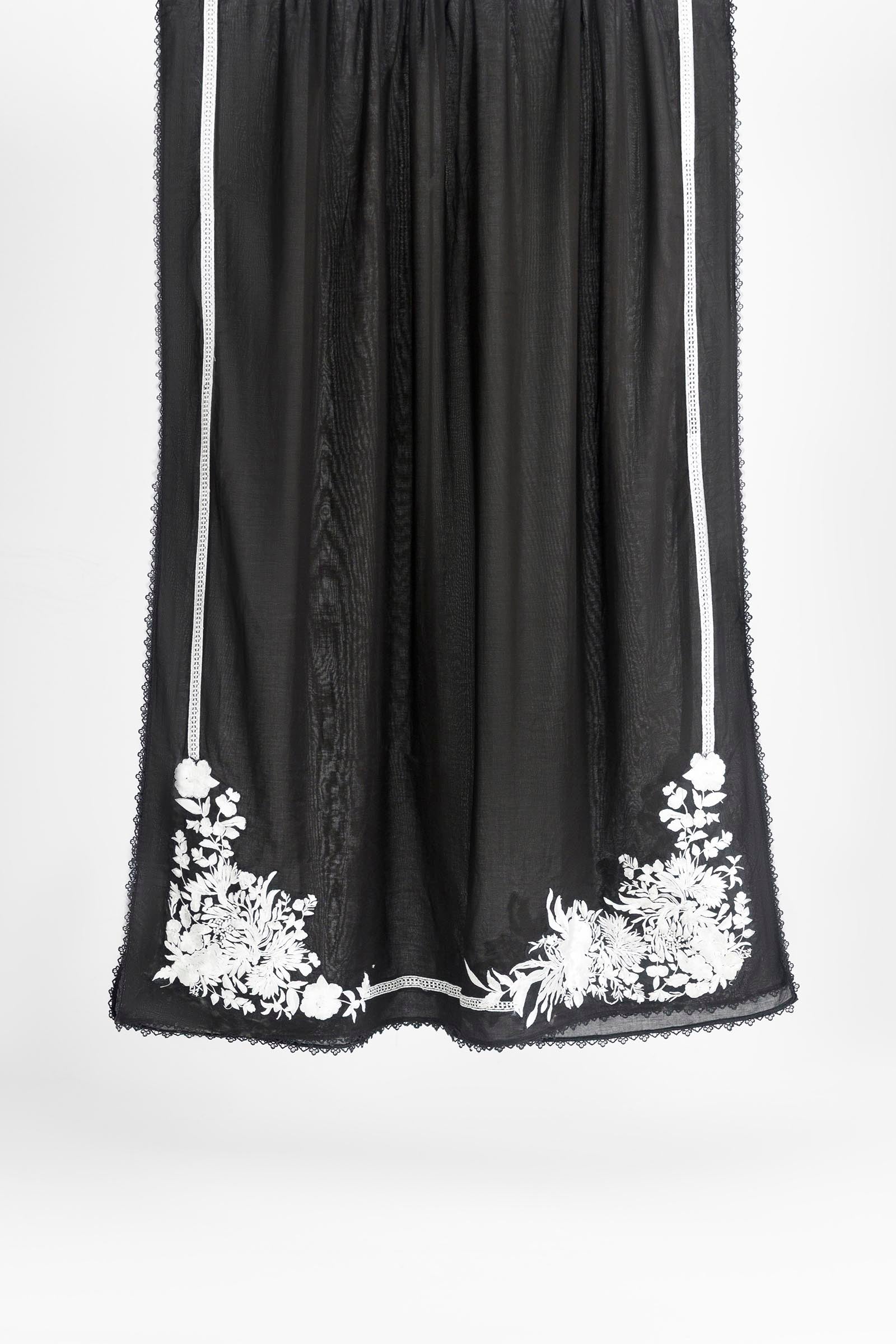 Stitched Embroidered Lawn Dupatta