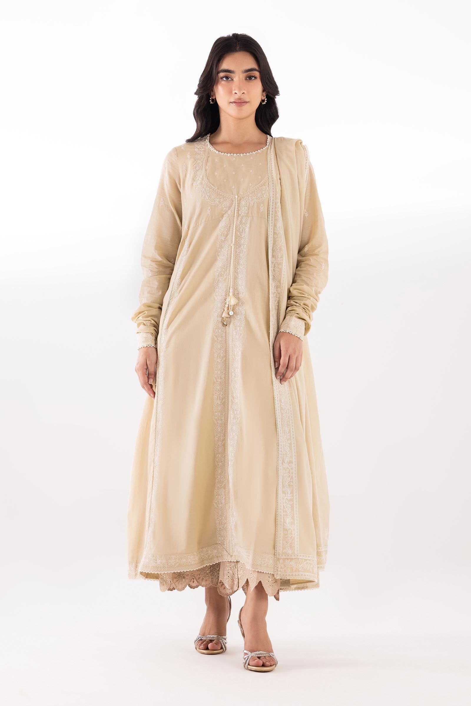 Stitched Voil Dupatta