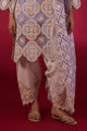 Stitched Embroidered Raw Silk Shalwar