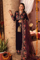 3 Piece Embroidered Velvet Suit