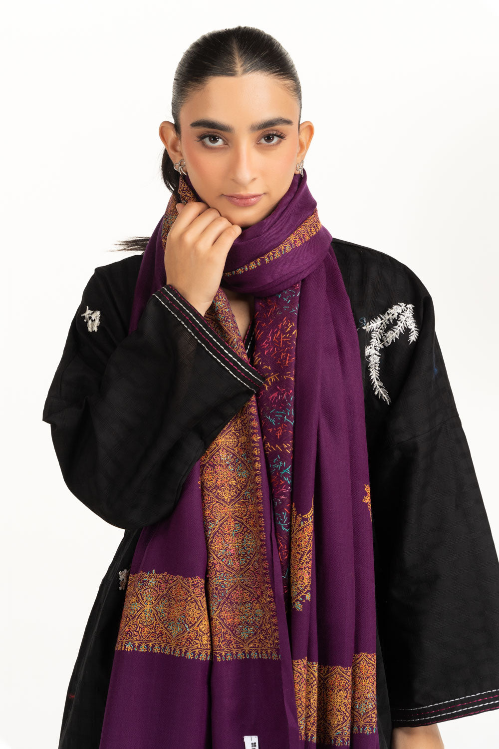 Acrylic Handwork Shawl