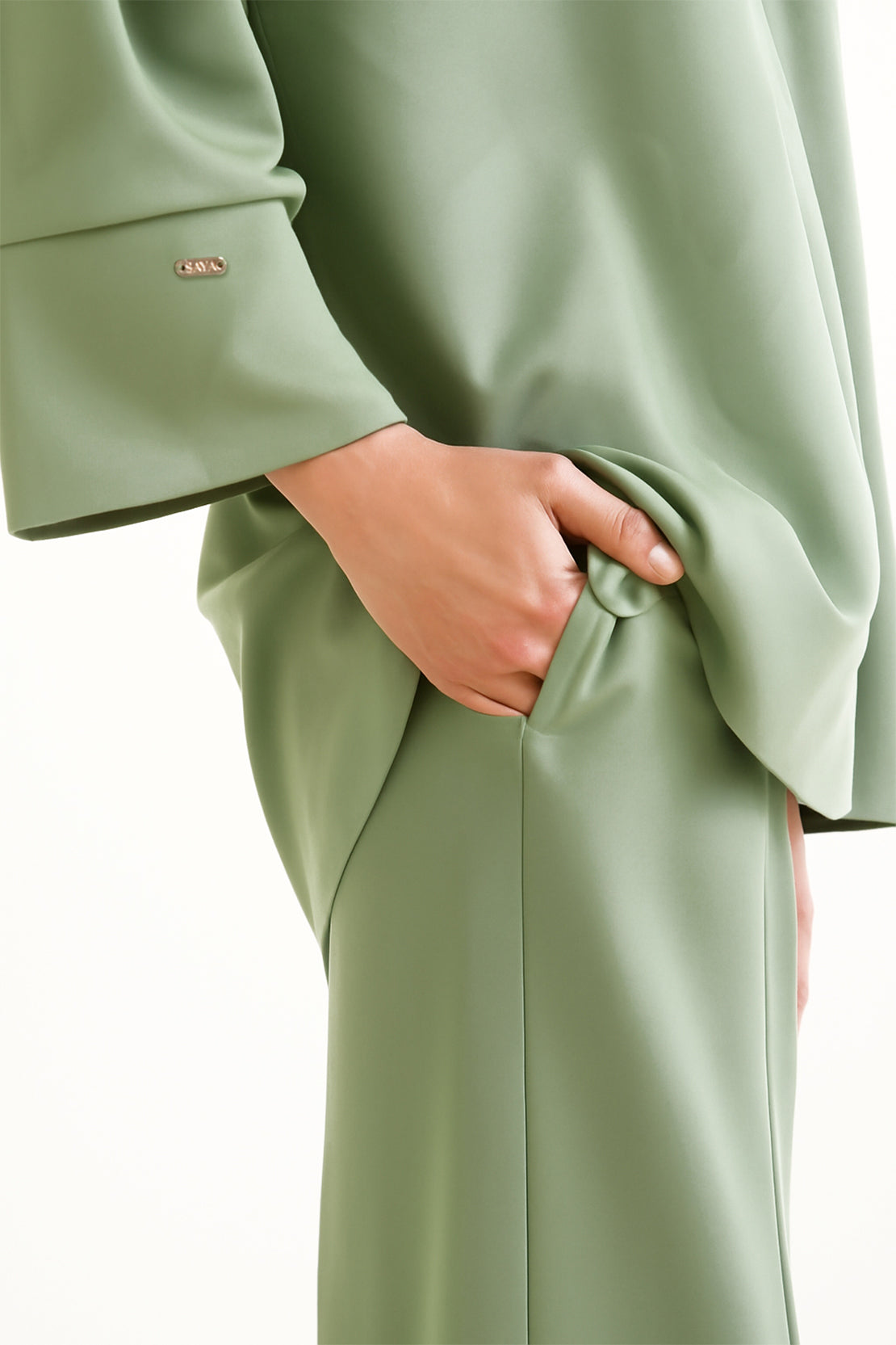 Relaxed Silky Shirt84551