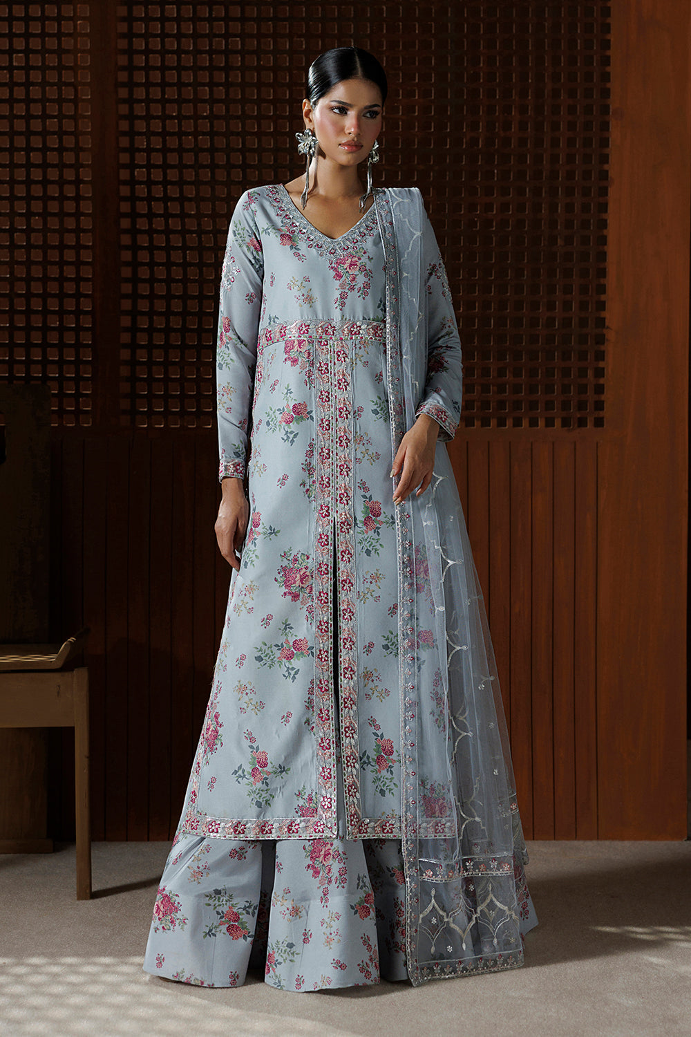 Embroidered Silk Blend SL-26-21