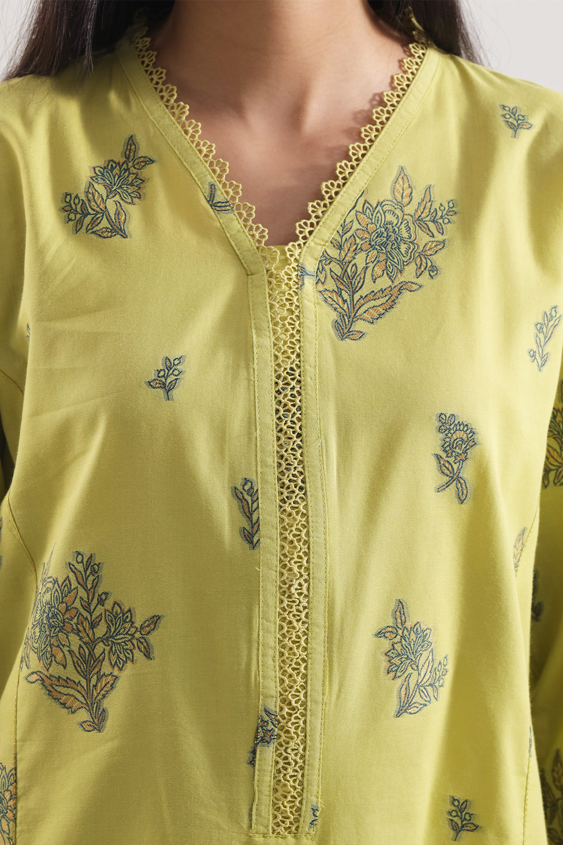 Cotton Jacquard Stitched 2 Piece (Shirt/Trouser)103175