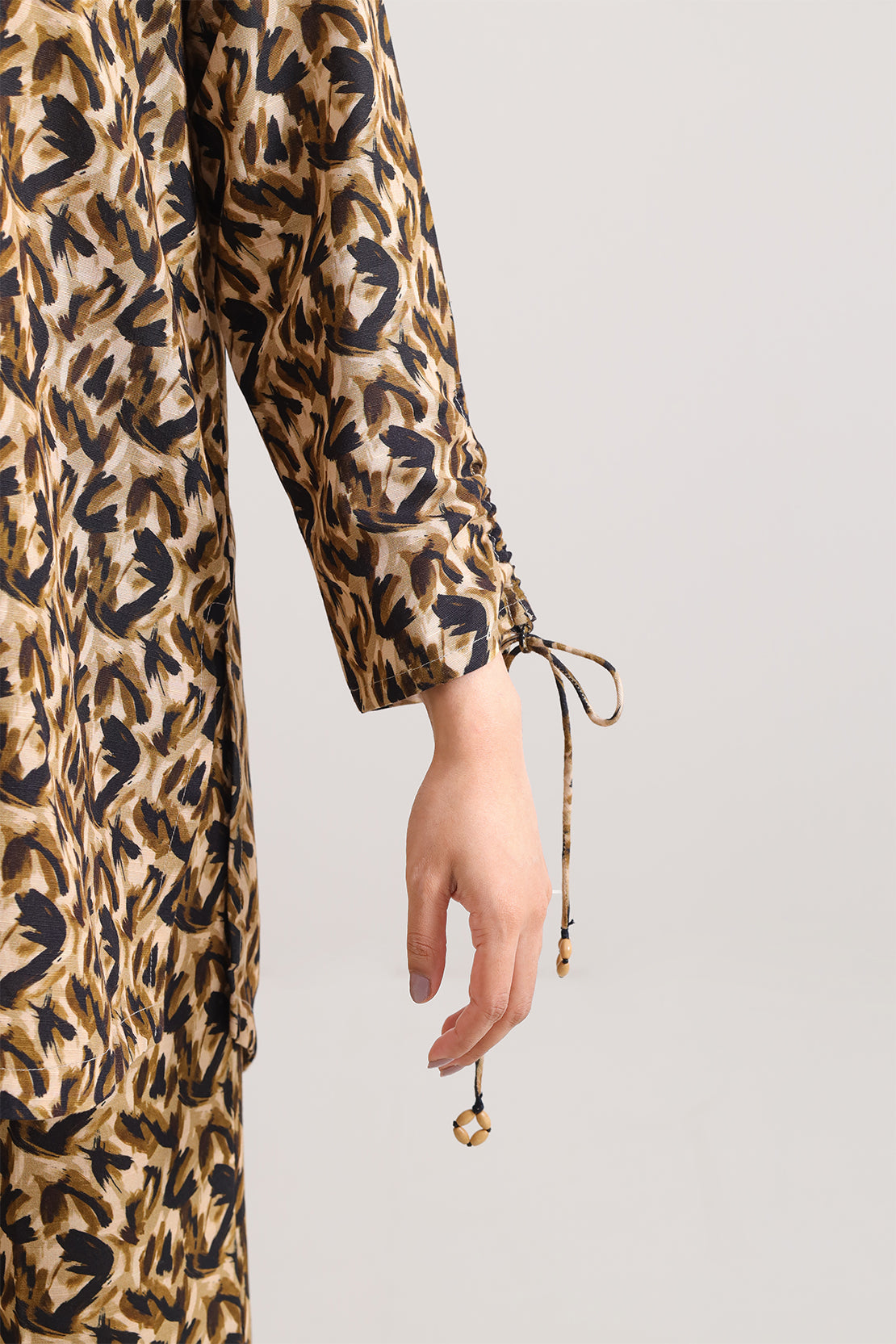 Printed Khaddar Stitched 2 Piece (Shirt/Trouser)126581