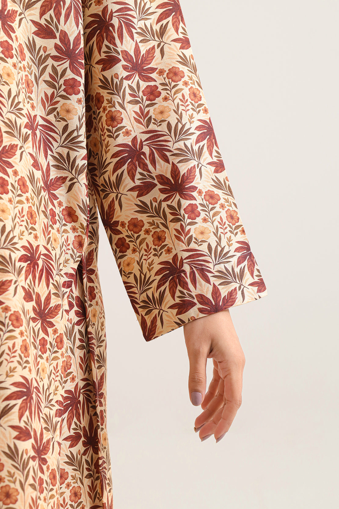 Printed Khaddar Stitched 2 Piece (Shirt/Trouser)126882