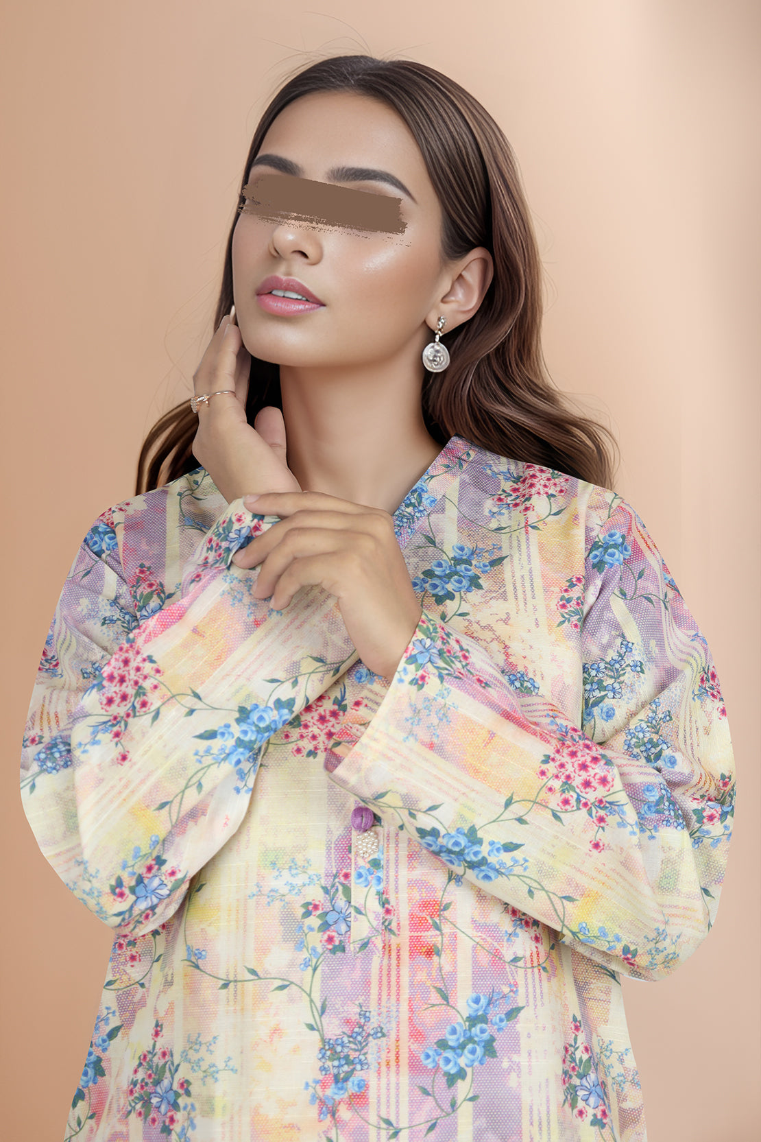 Printed Khaddar Stitched 2 Piece (Shirt/Trouser)48118