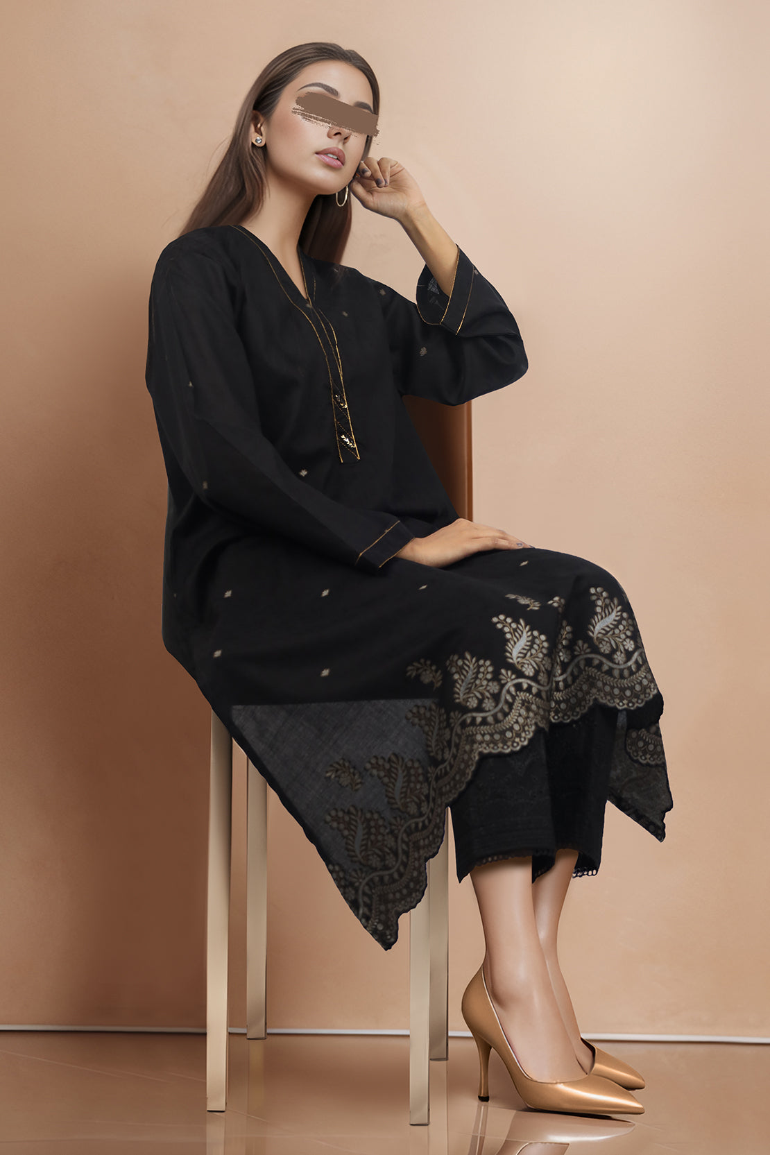Jacquard Cotton Stitched Shirt48750