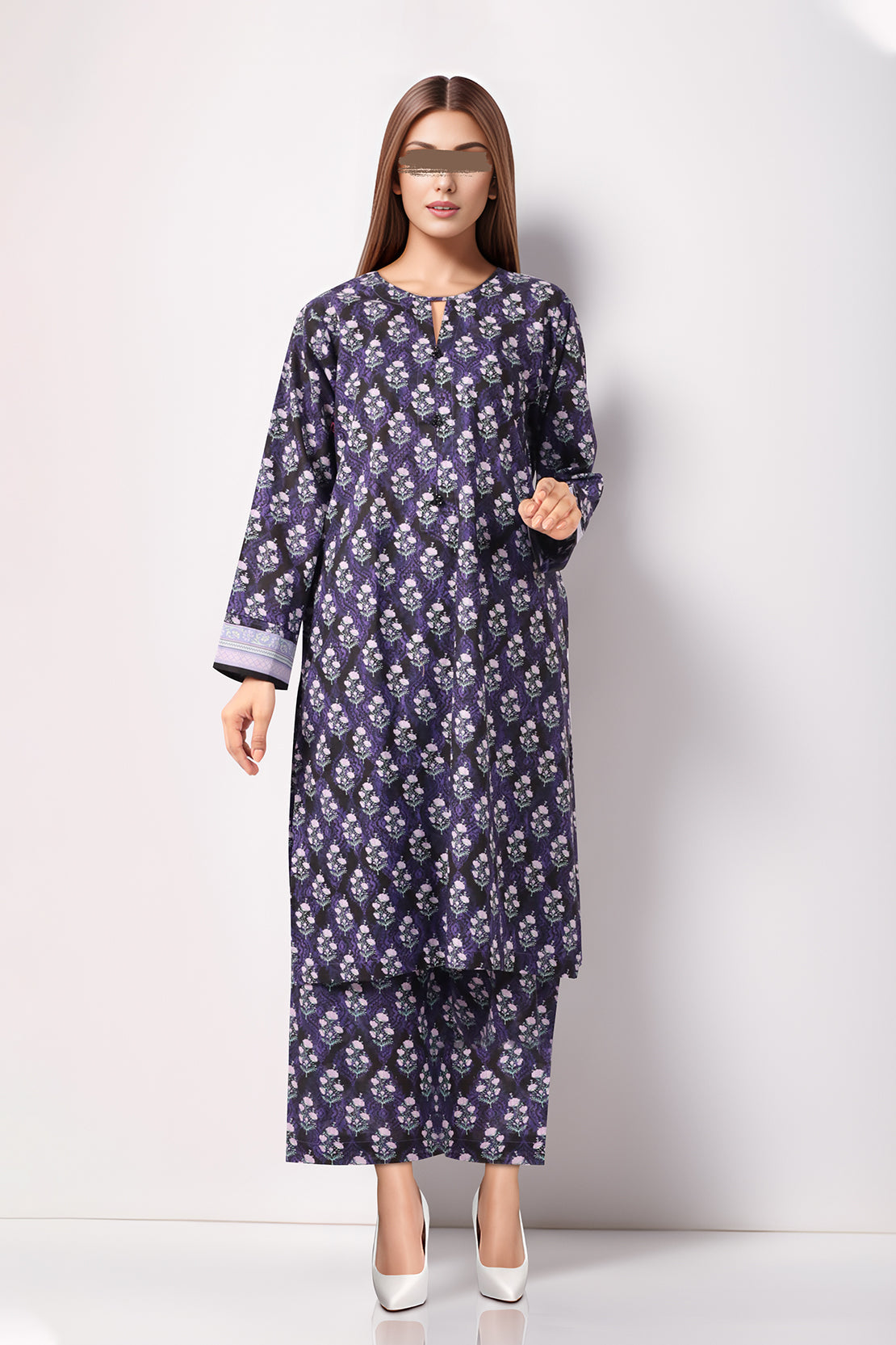 Printed Lawn Stitched Shirt56478