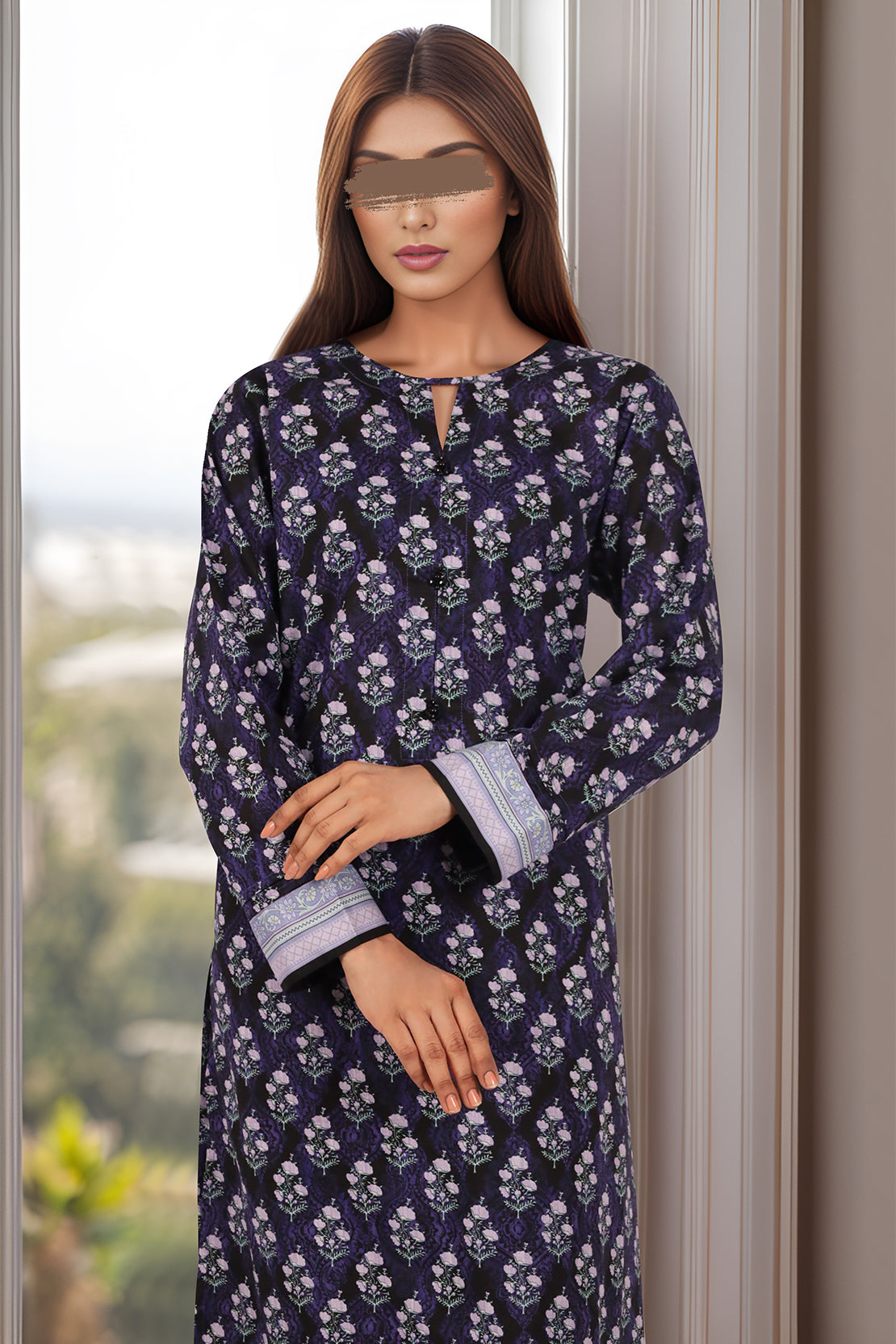 Printed Lawn Stitched Shirt56478