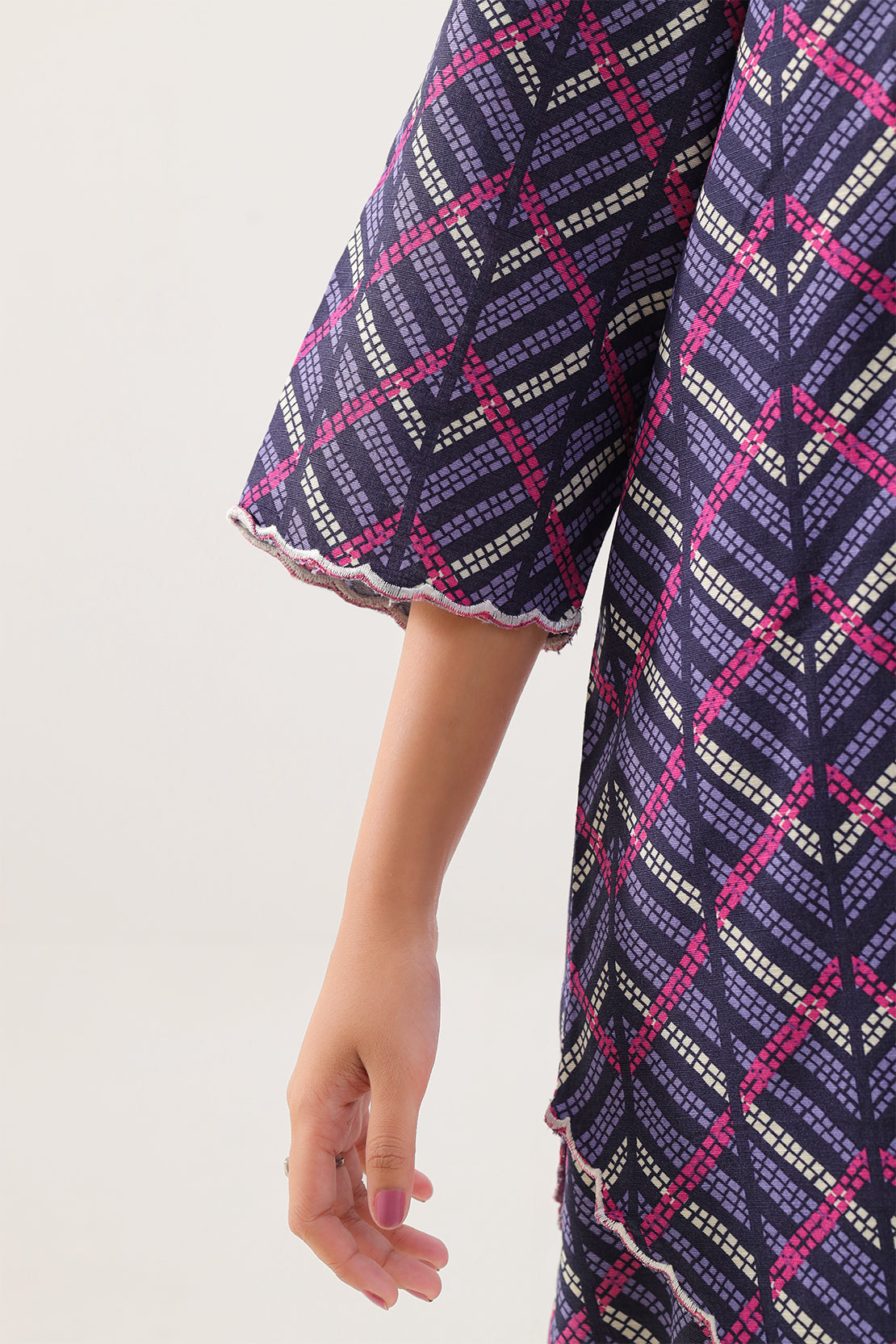 Printed Khaddar Stitched 2 Piece (Shirt/Trouser)76292