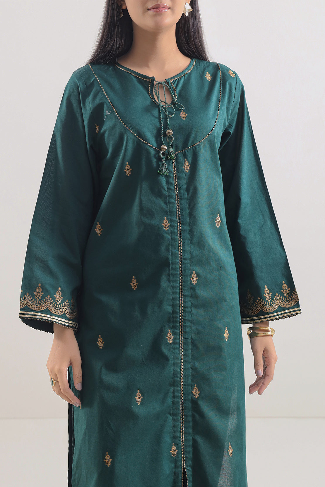 Stitched Cotton Jacquard 2 Piece (Shirt/Trouser)103922