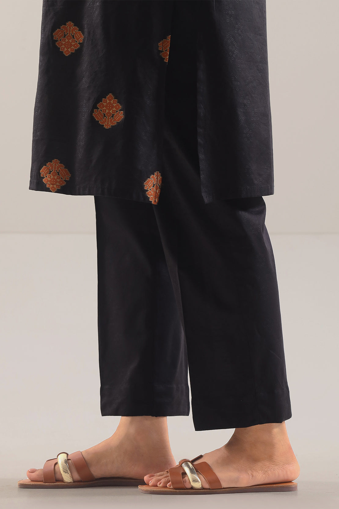 Cotton Jacquard Stitched 2 Piece (Shirt/Trouser)117248