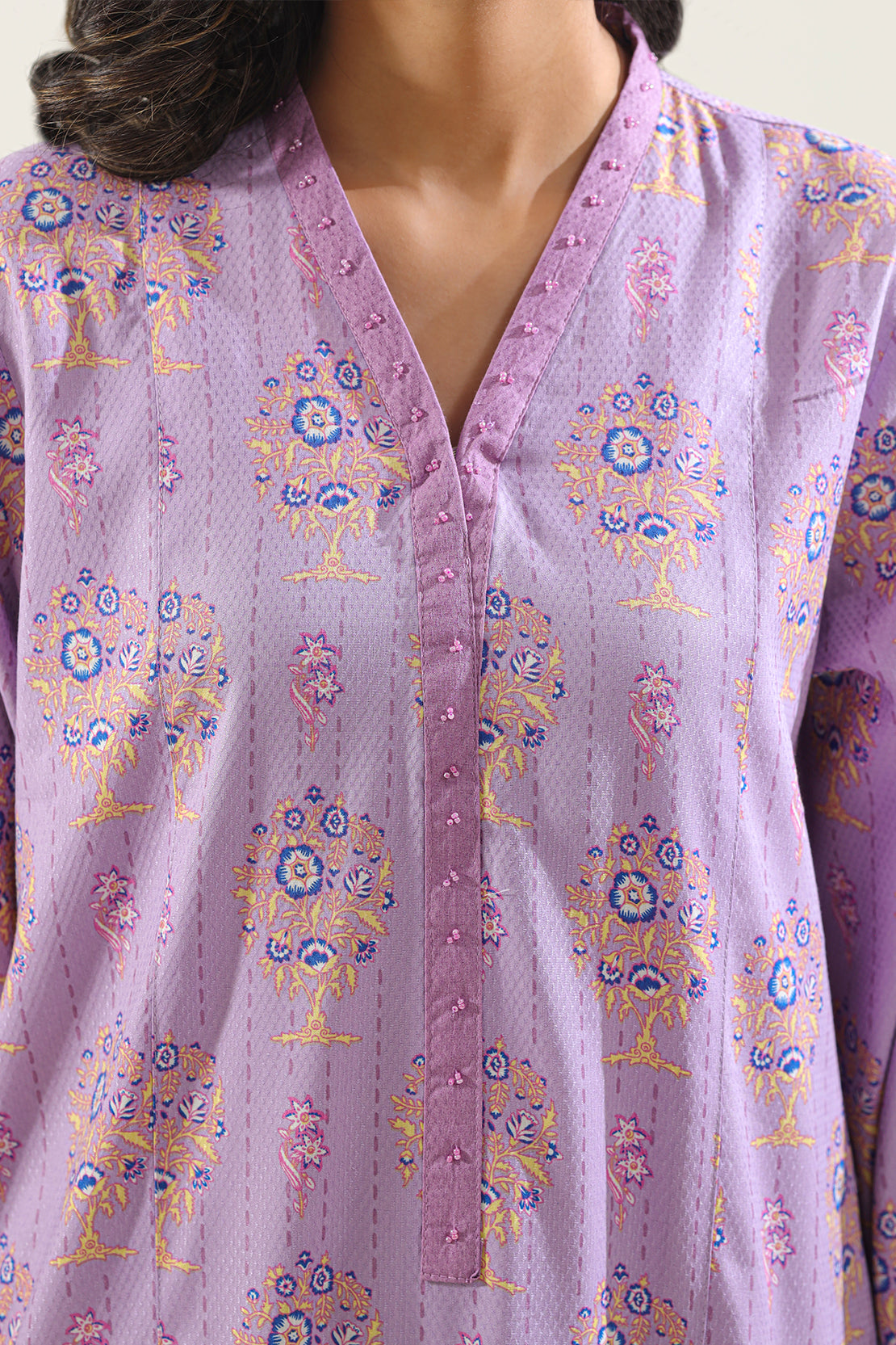 Stitched Printed Fancy Jacquard Khaddar 2 Piece (Shirt/Trouser)76507