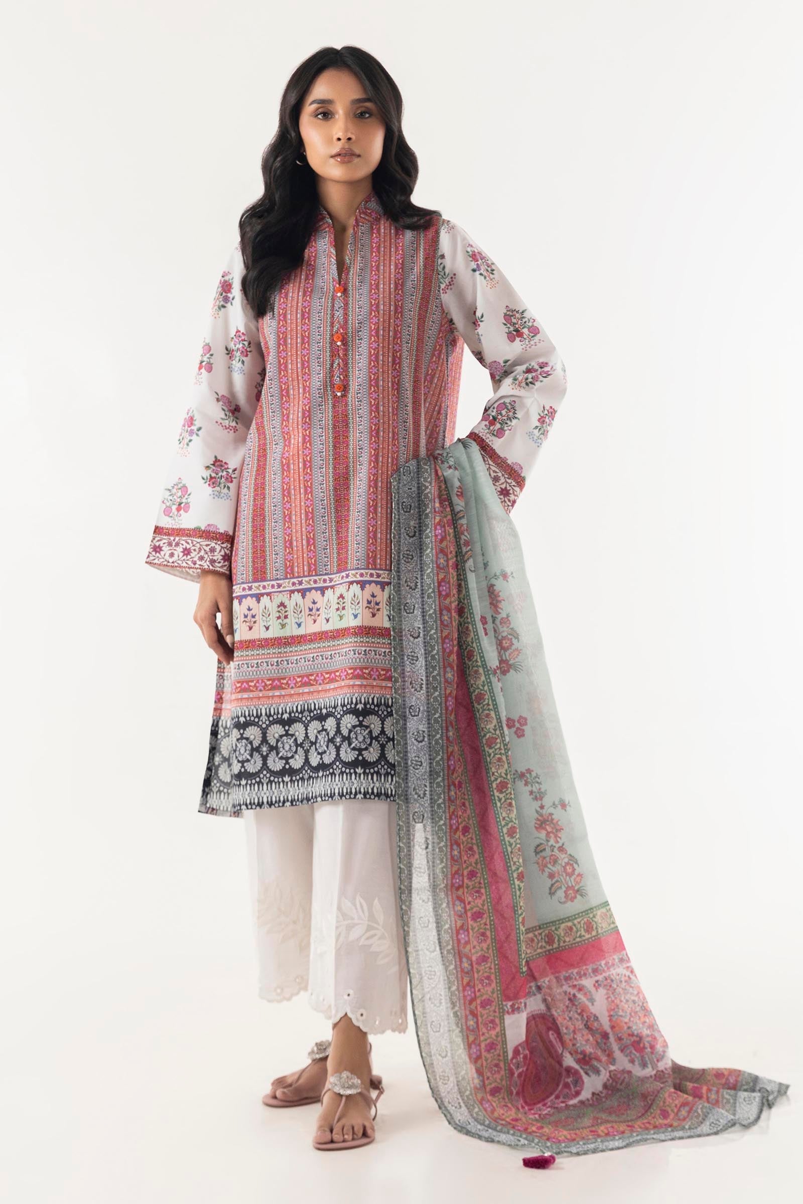 Stitched Printed Monark Dupatta