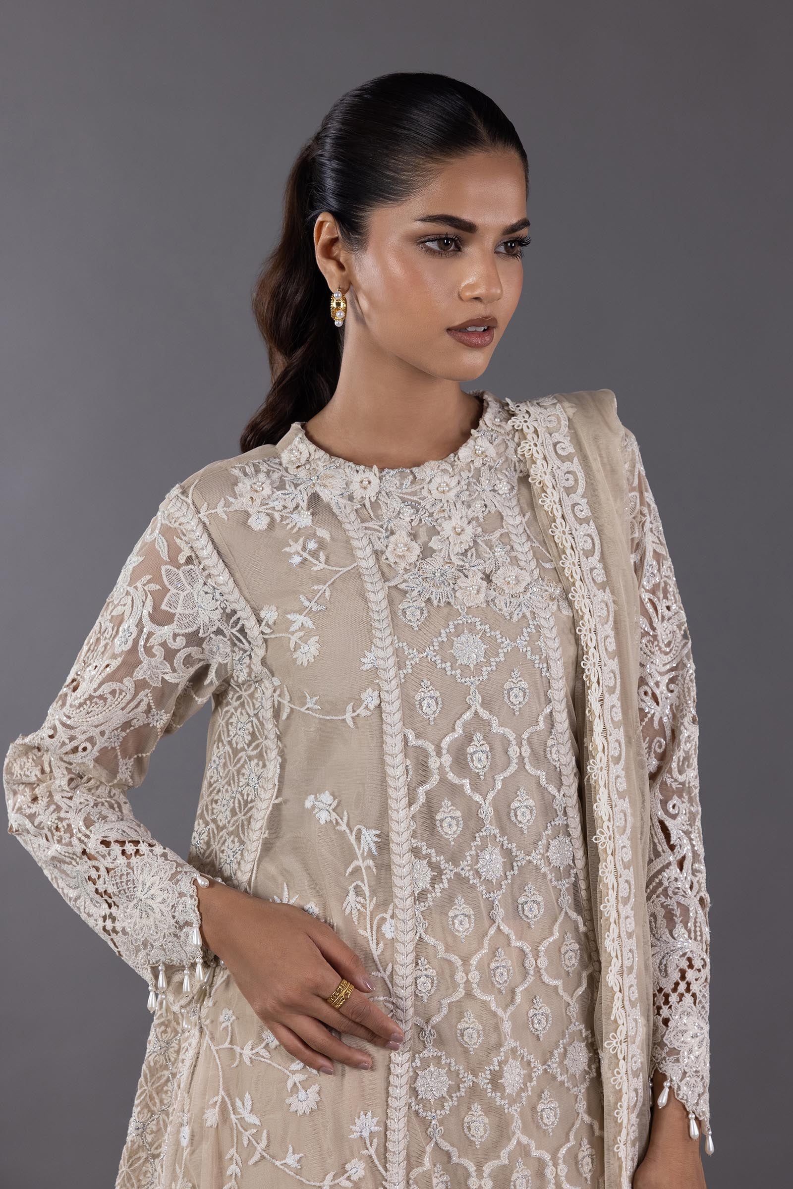 Stitched Exclusive Embroidered Suit