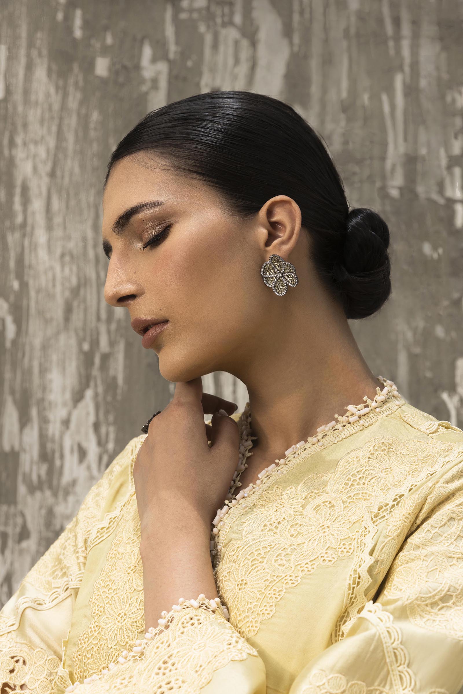Stitched Luxury Embroidered Short Shirt + Shalwar
