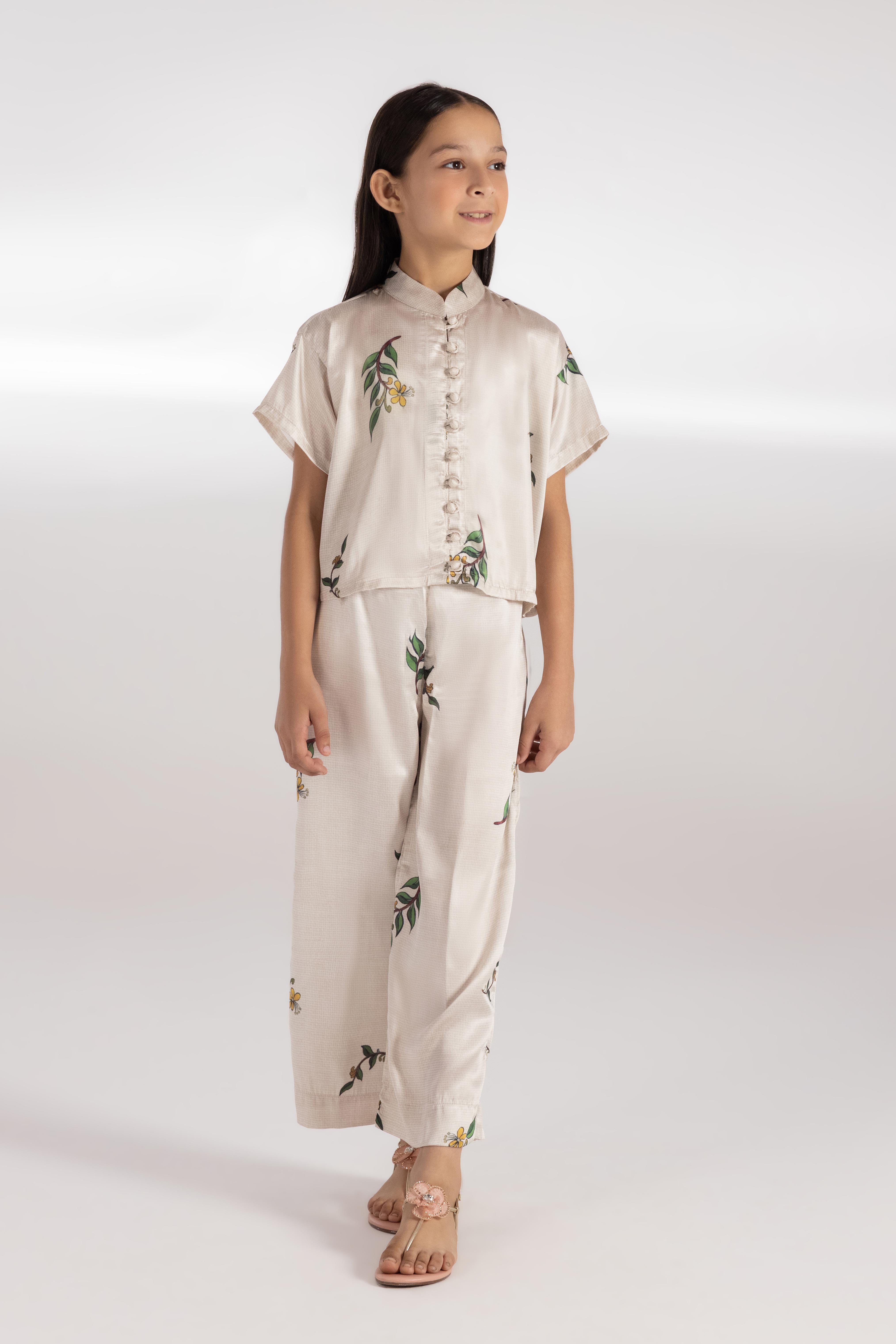 Stitched KIds Shirt + Bottom