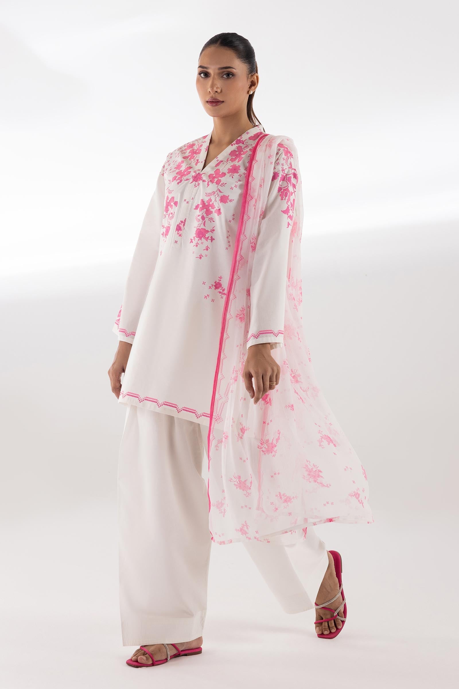 Stitched Printed Lawn Suit