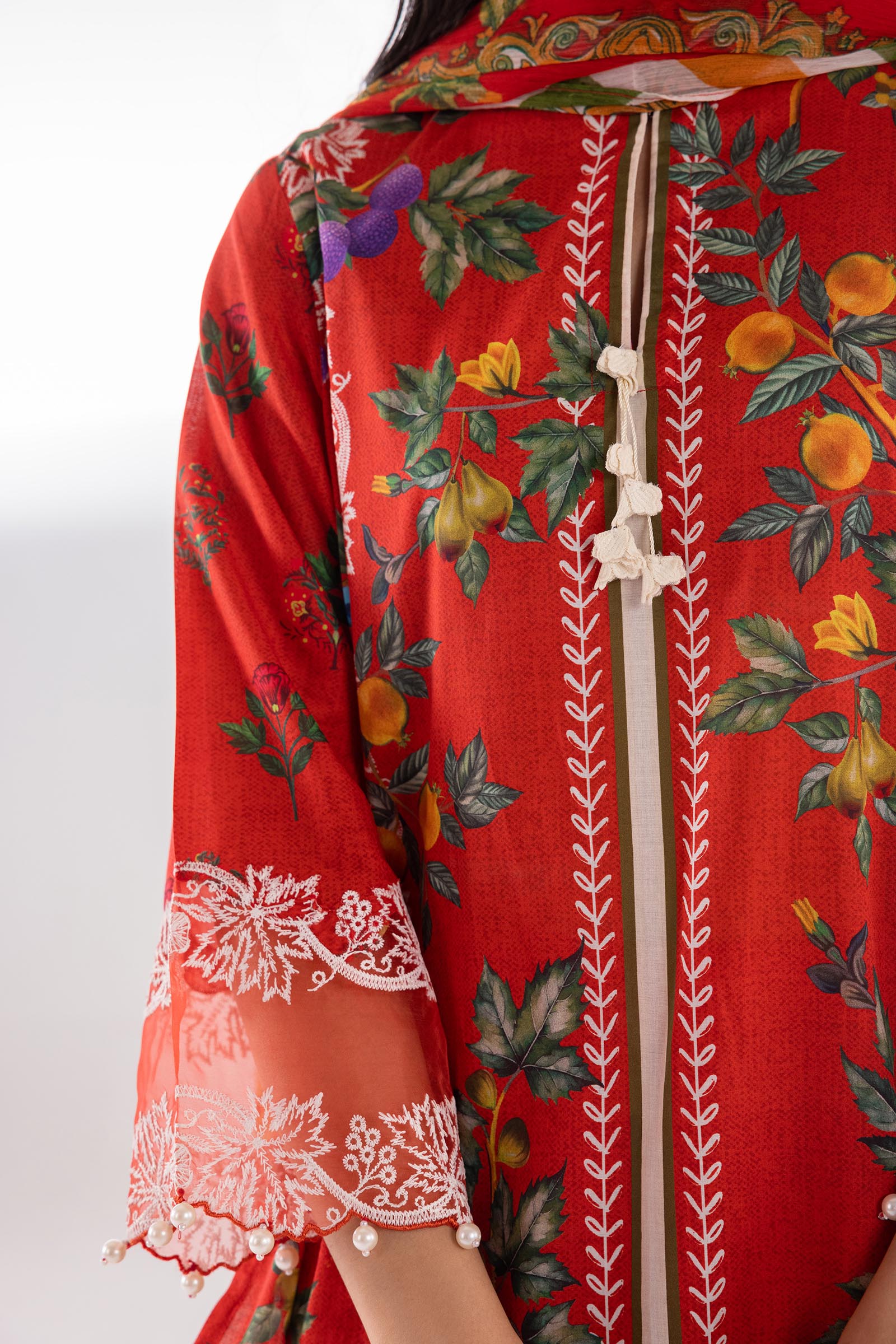 Stitched Muzlin Lawn Suit