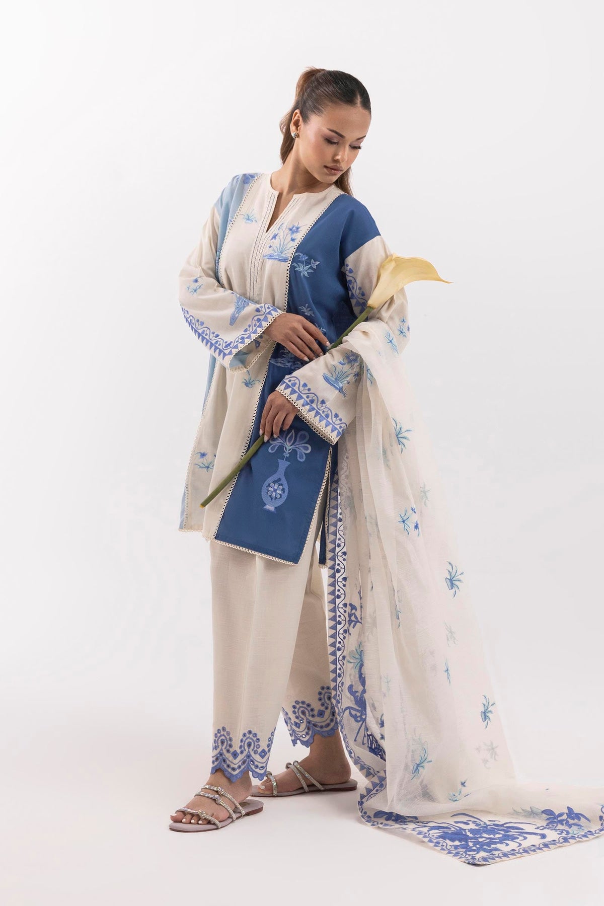 Stitched Dupatta