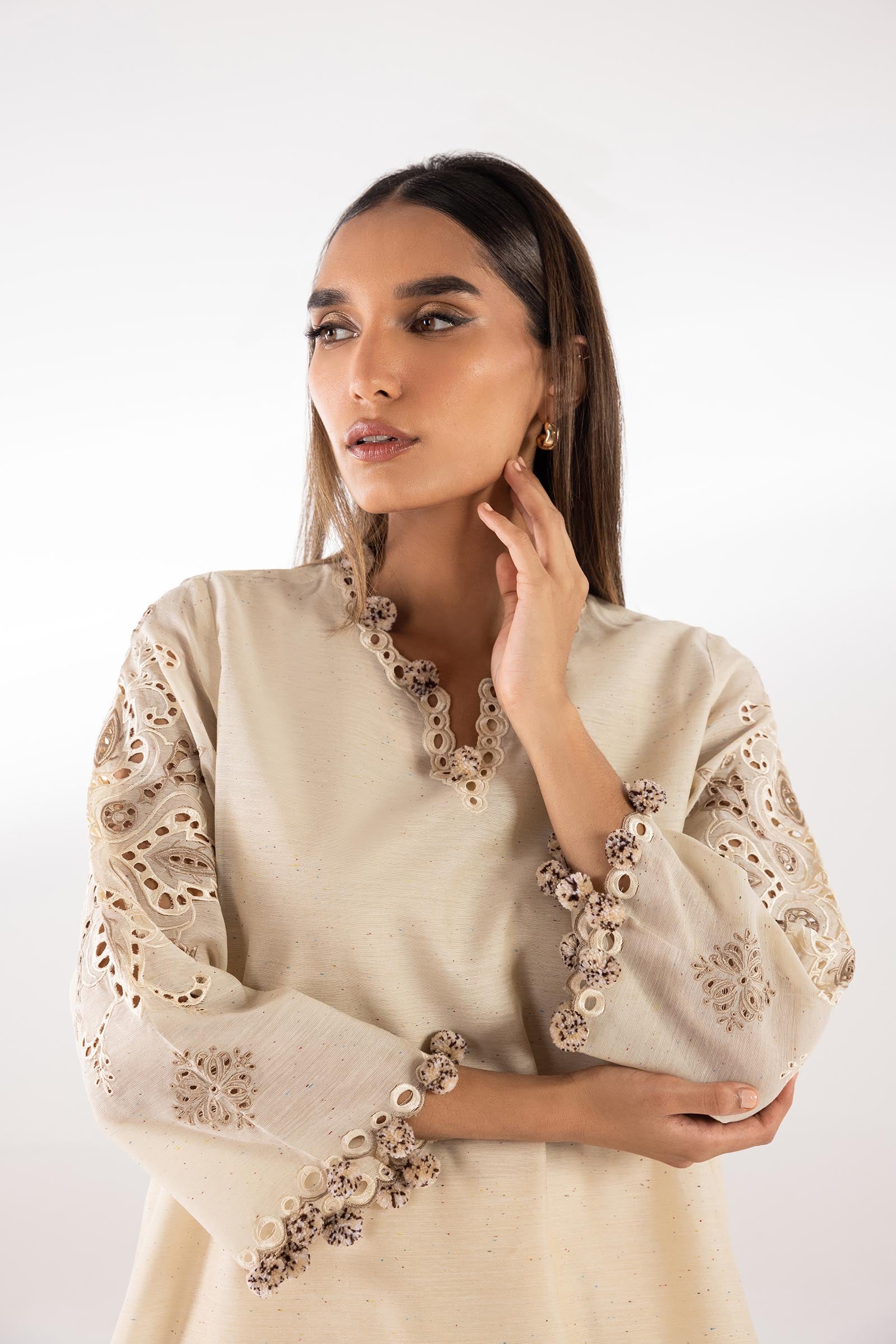 Stitched Signature Embroidered Shirt