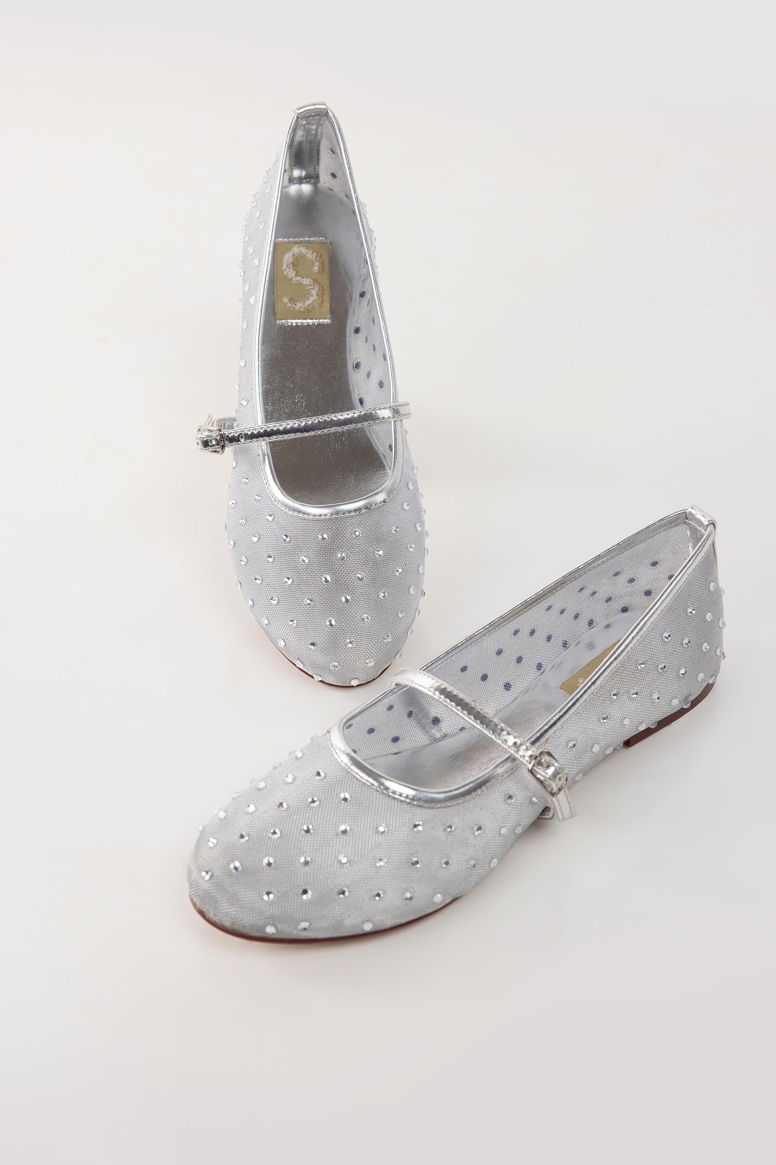 Silver Studded Pumps