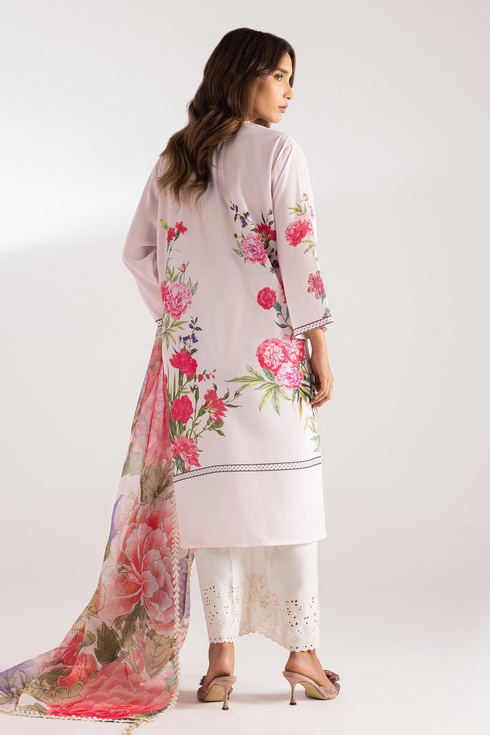 3 PC Embroidered Suit