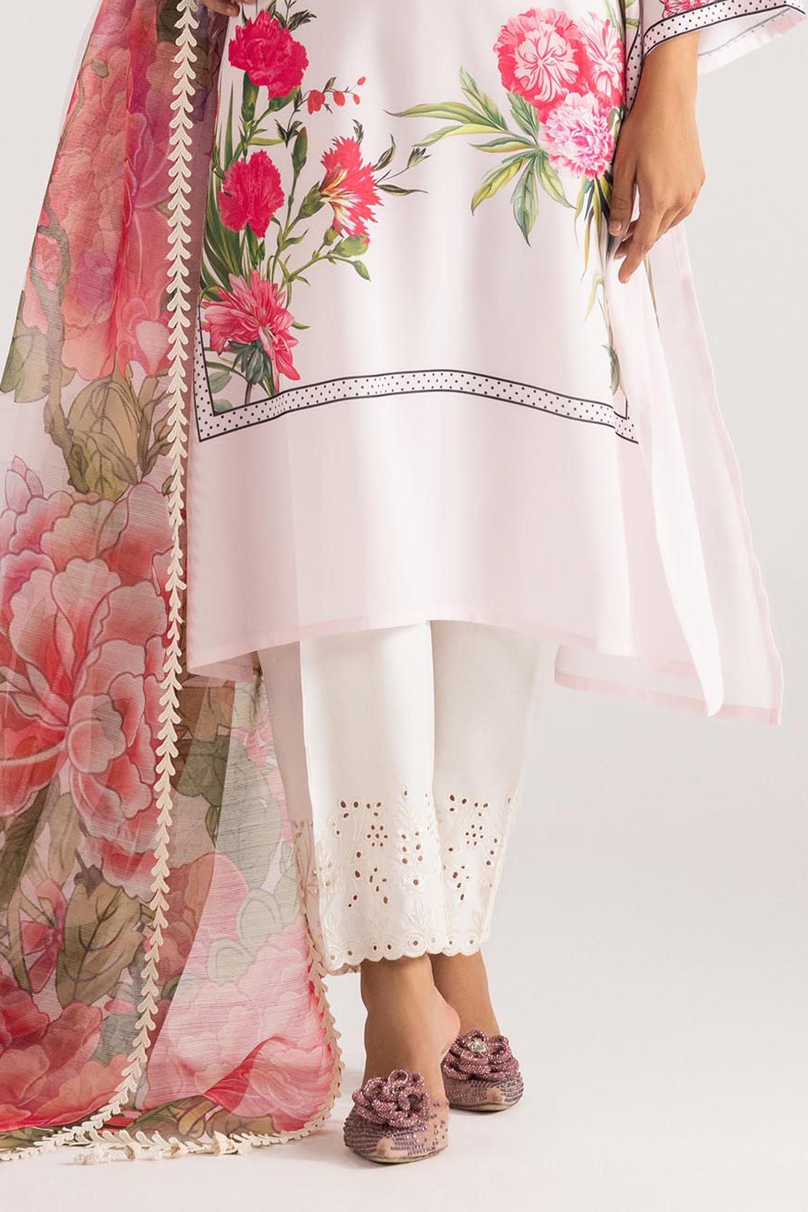 Stitched Embroidered Culotte