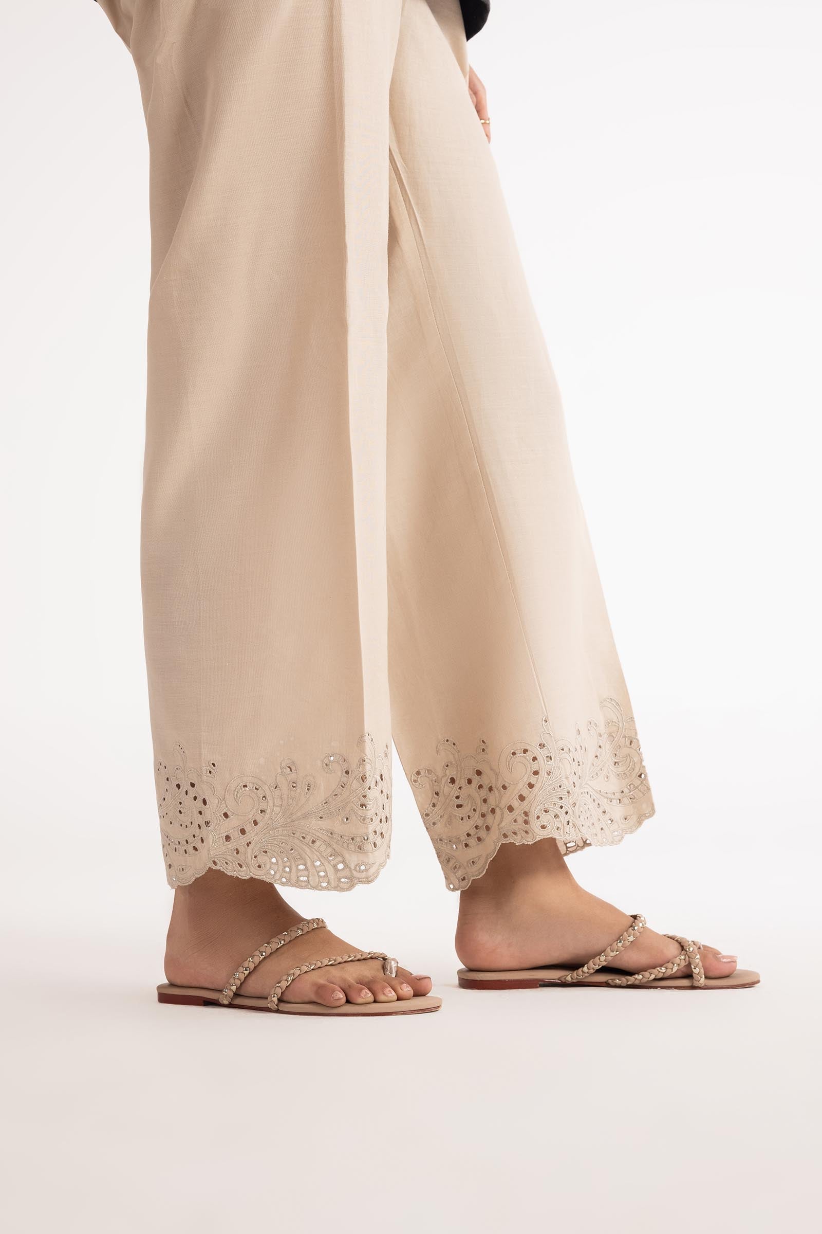 Stitched Embroidered Culotte