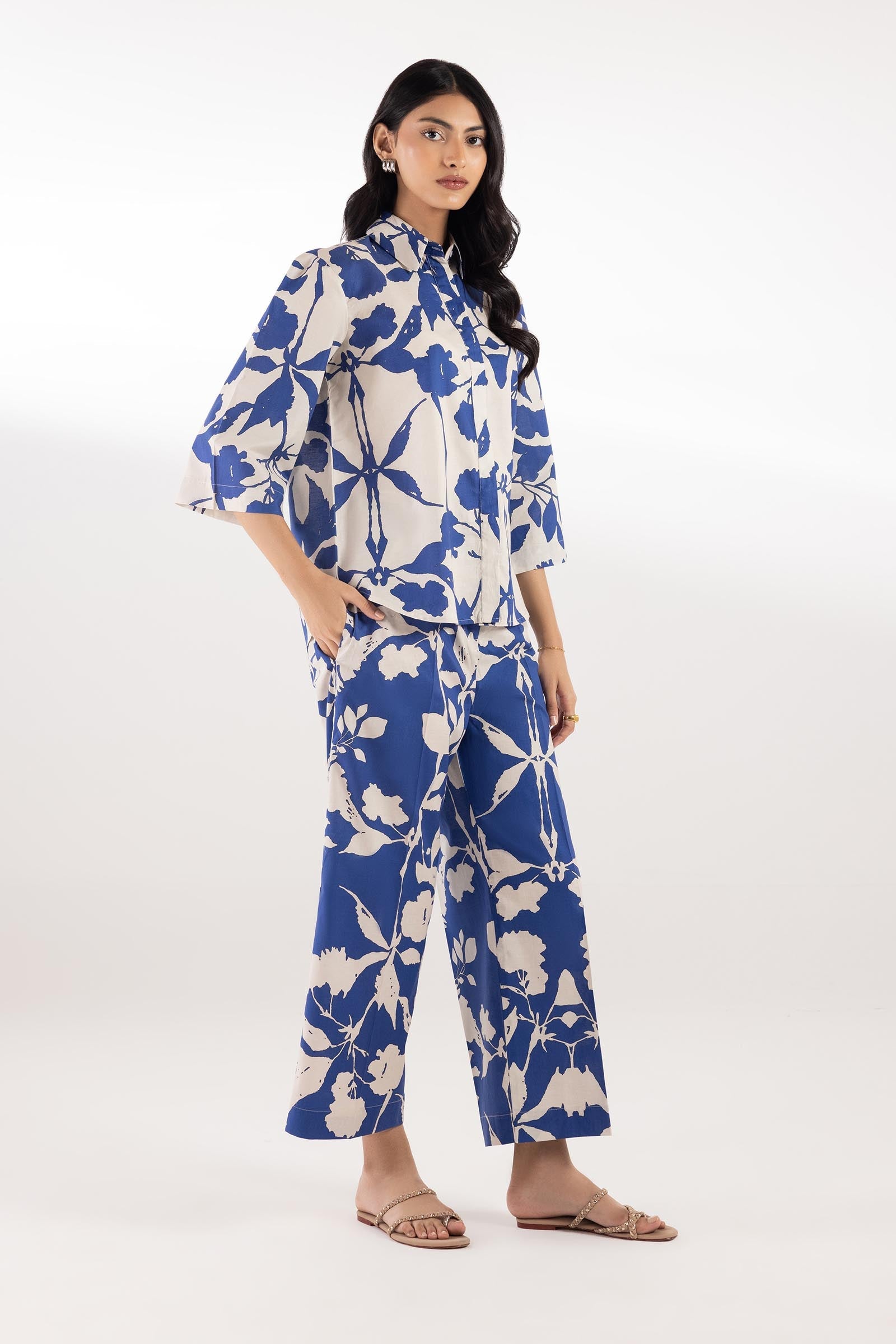 Stitched Printed Co-ord Set