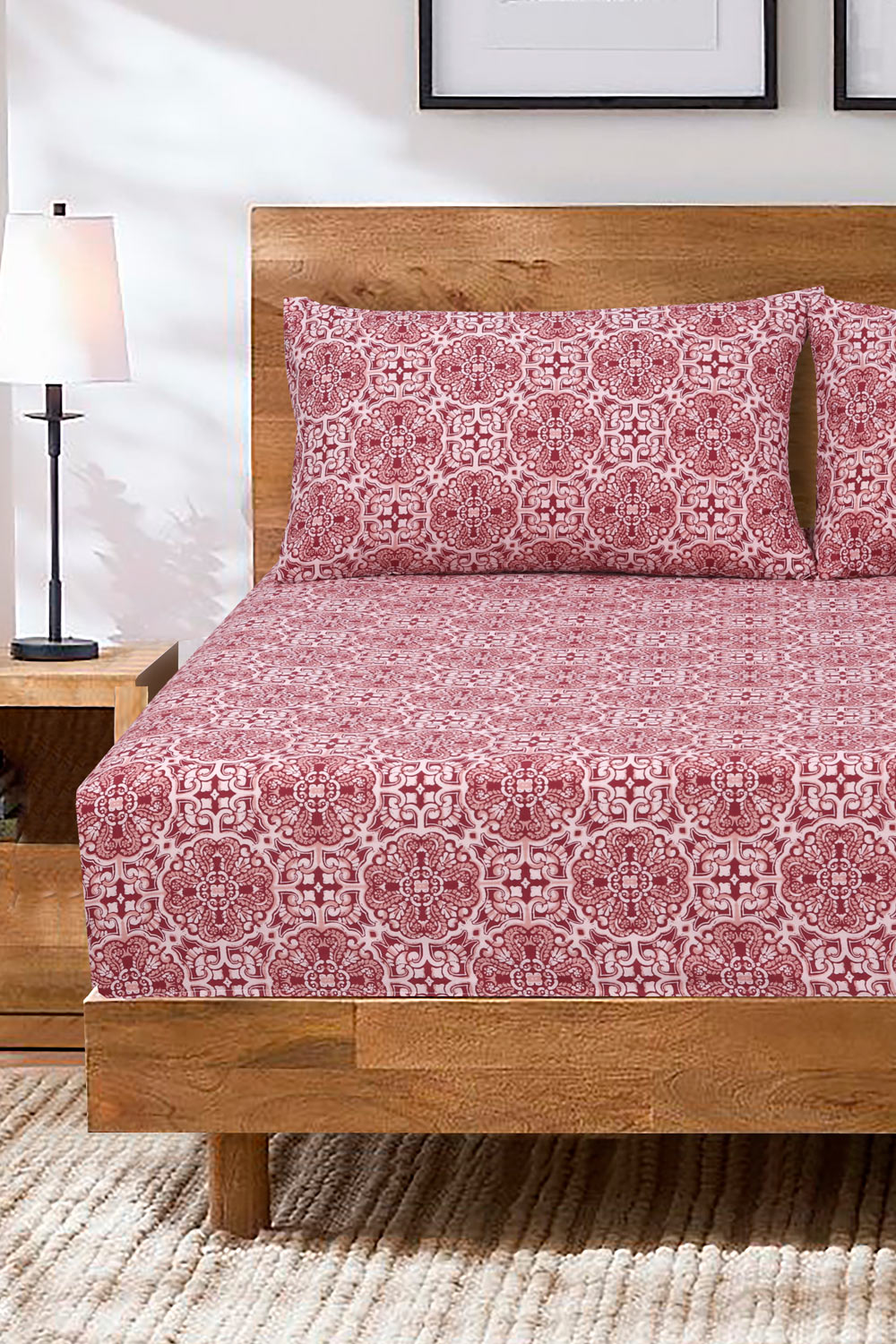 Printed Fitted Sheet Set