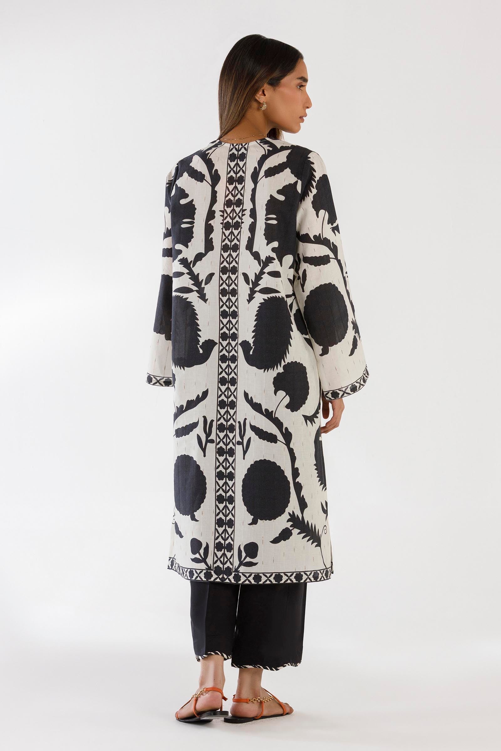Stitched Printed Shirt + Culotte